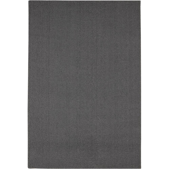 Mohawk Home Endearing 8 X 10, Solid Gray Rug