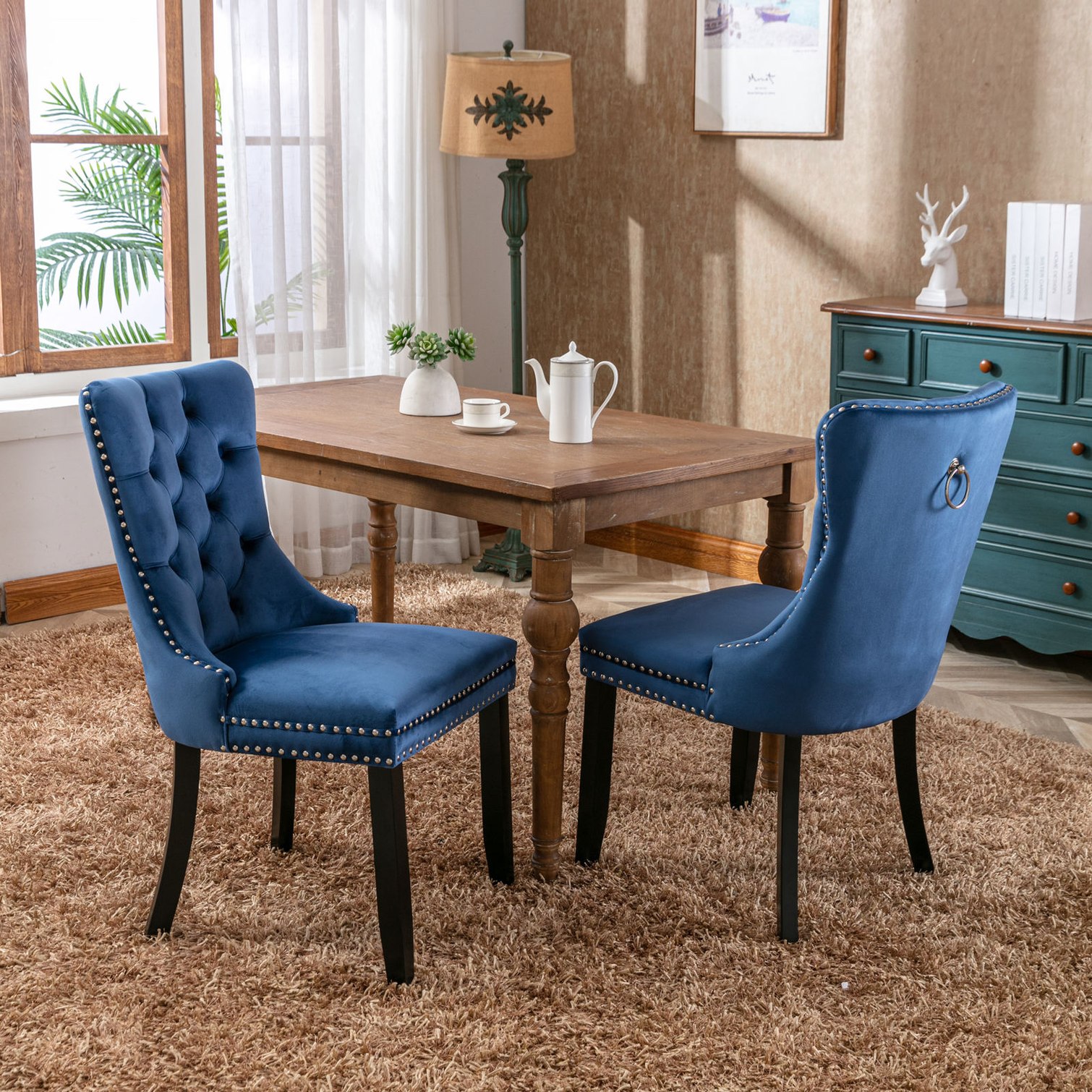 FlowLuxe HQPI7CMLWPD2 Dining-Chairs - View #6