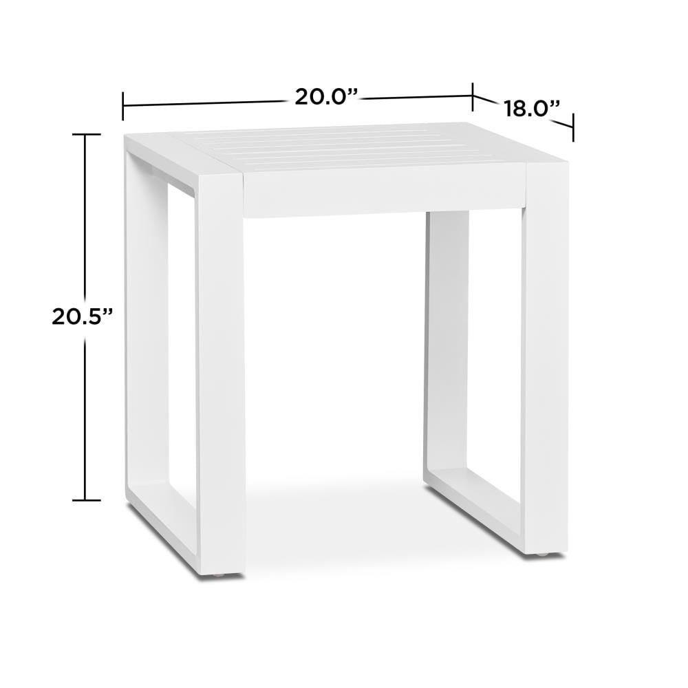 Real Flame 9625-WHT Patio-Tables - View #3