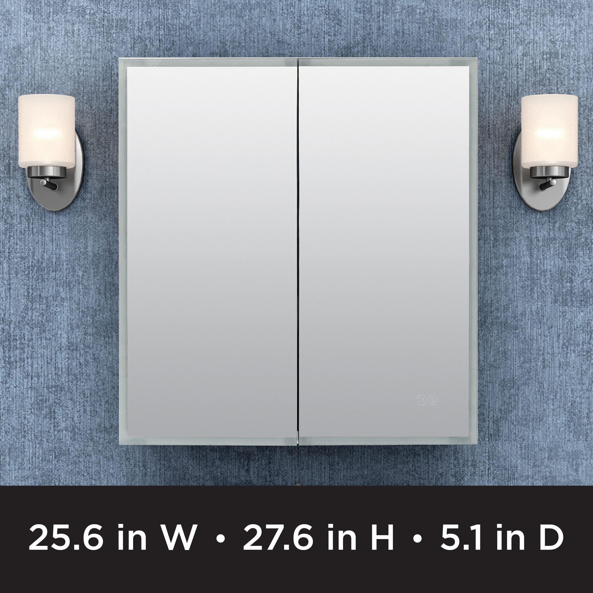 Zenna Home EMBA2628L Bathroom-Medicine-Cabinets - View #5