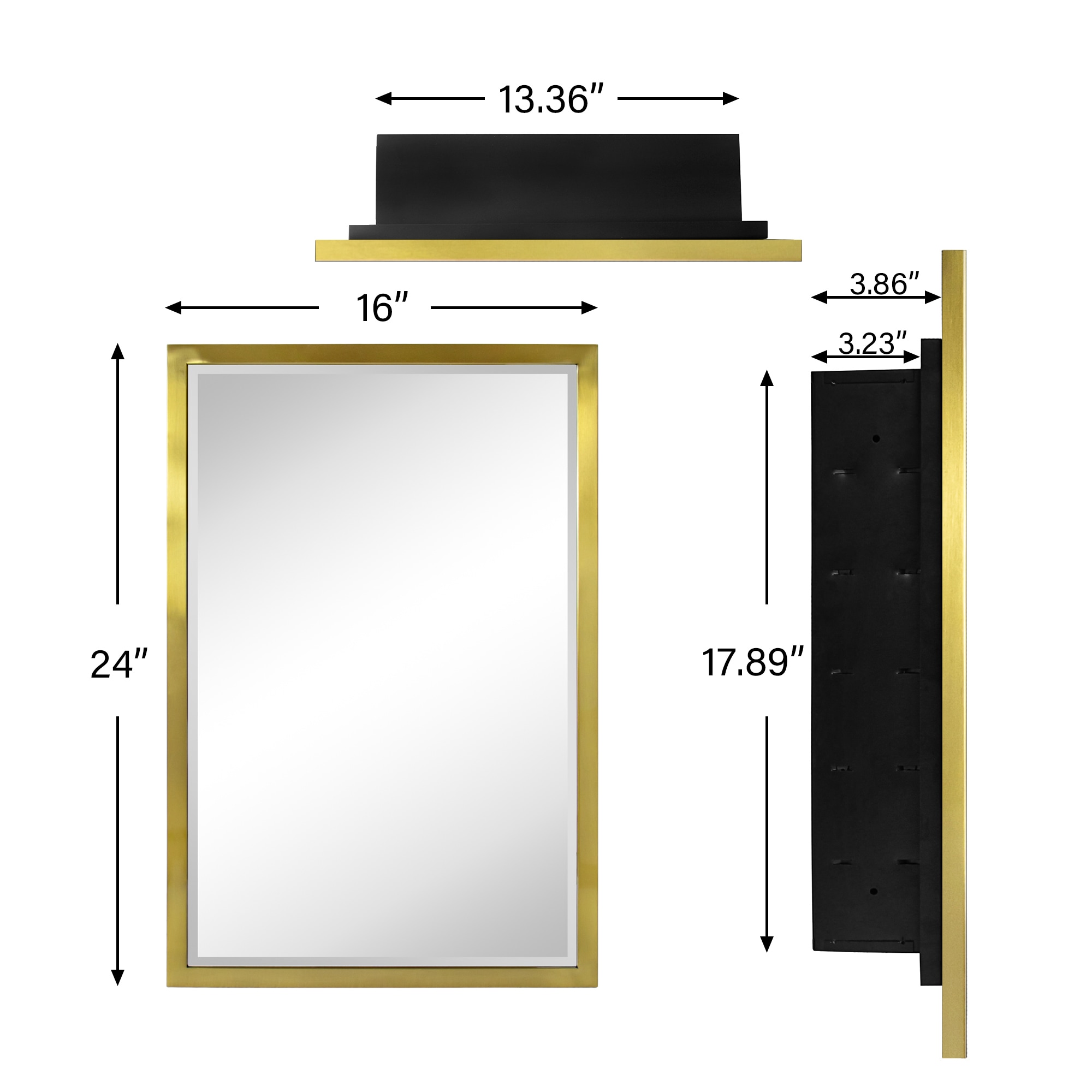 TEHOME GC-00178 Bathroom-Medicine-Cabinets - View #7