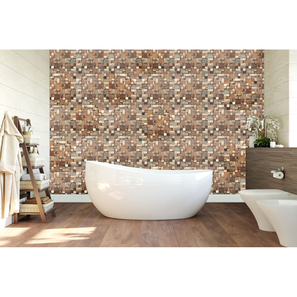 Ekena Millwork WPW12X12BLMENA Ceramic-Tile - View #6