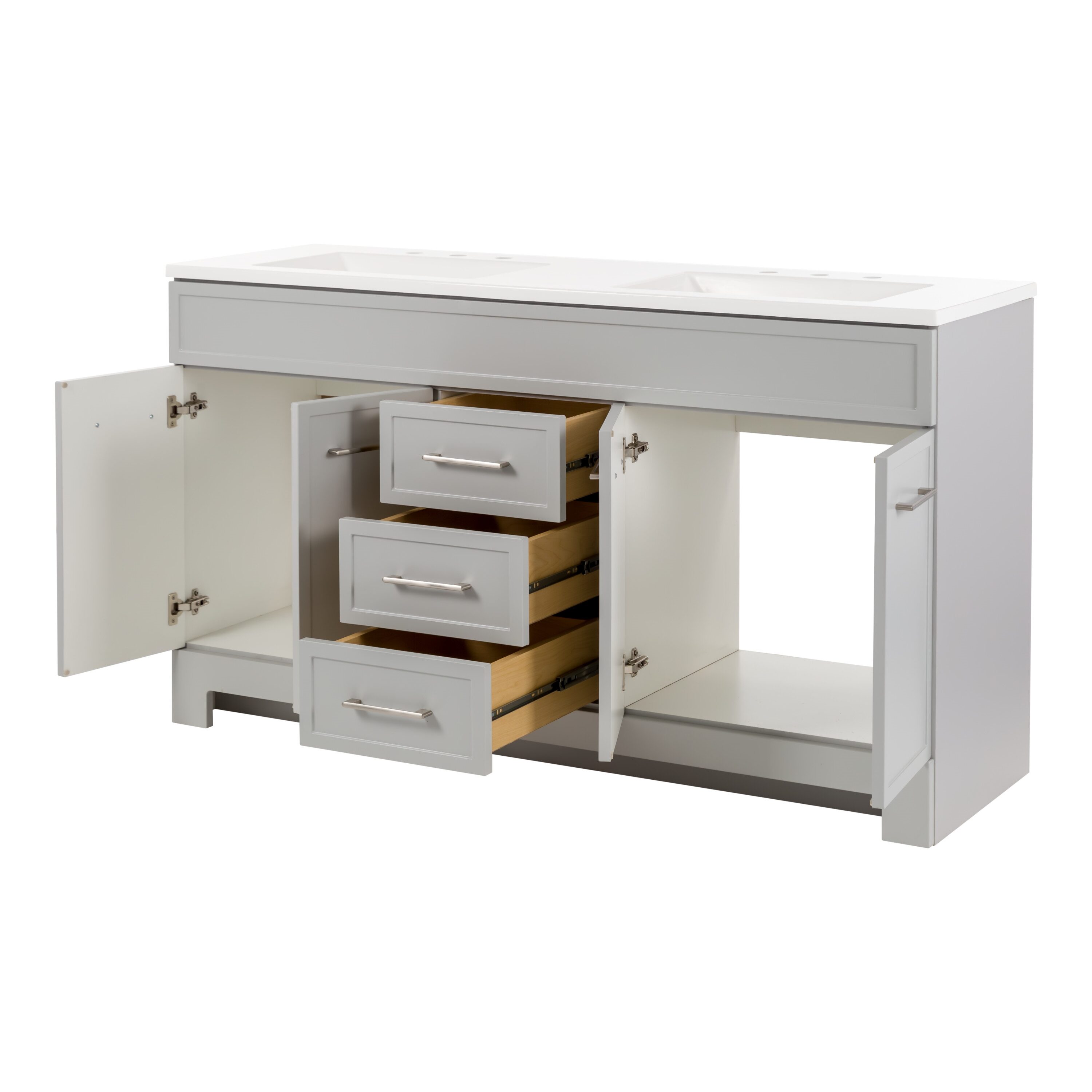 Diamond NOW PU60P2-PG Bath-Vanity-Combo - View #2