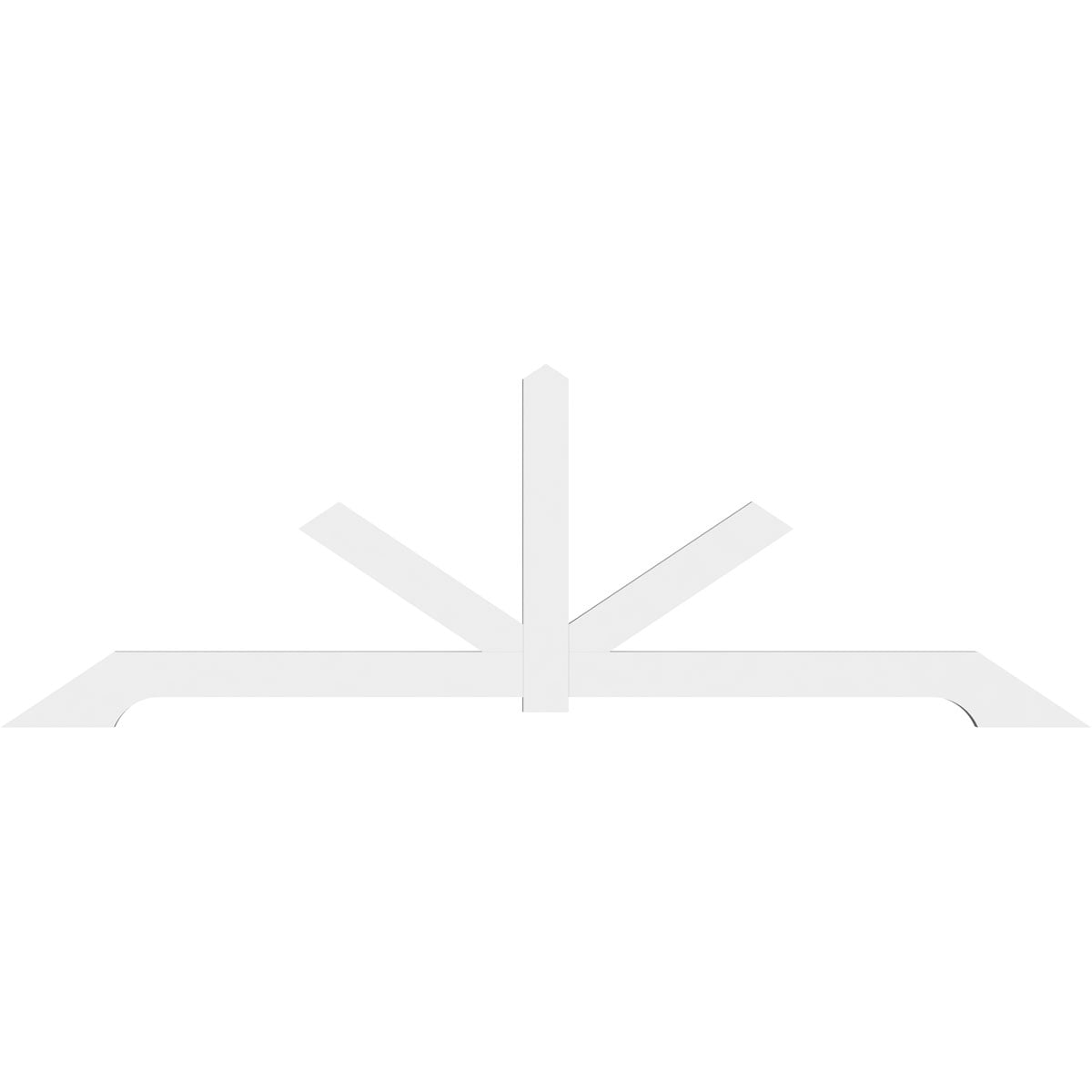 Ekena Millwork GBP096X32X0204VAN00 Exterior-Brackets-Braces - View #2