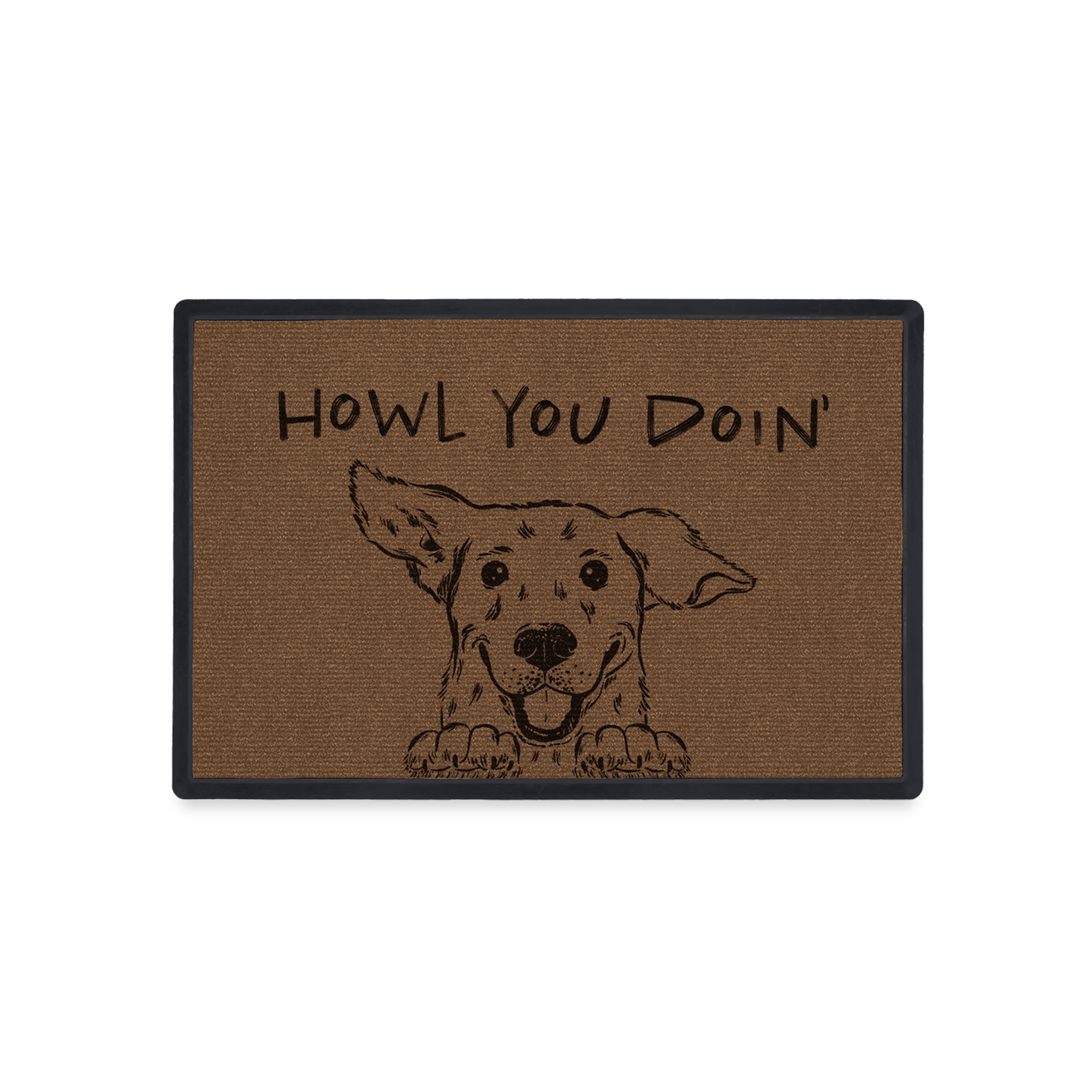Ruggable DR013-02X03 2-ft x 3-ft Doormat Polyester Non-Slip Grip Outdoor Decorative Animals Door Mat 2 -Pack