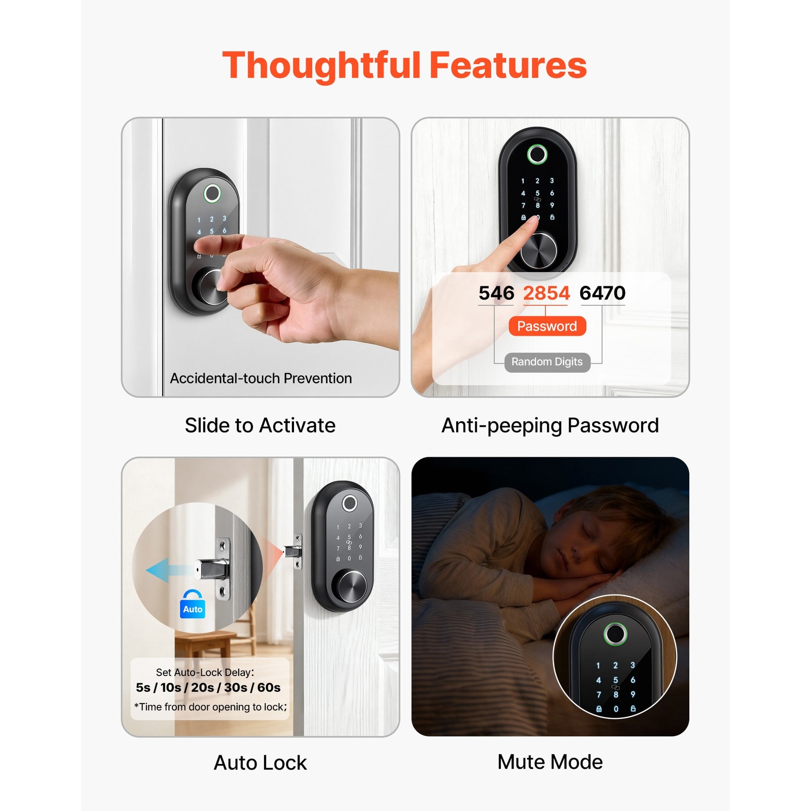 Mecale YAS-2WVZHO Electronic-Door-Locks - View #6