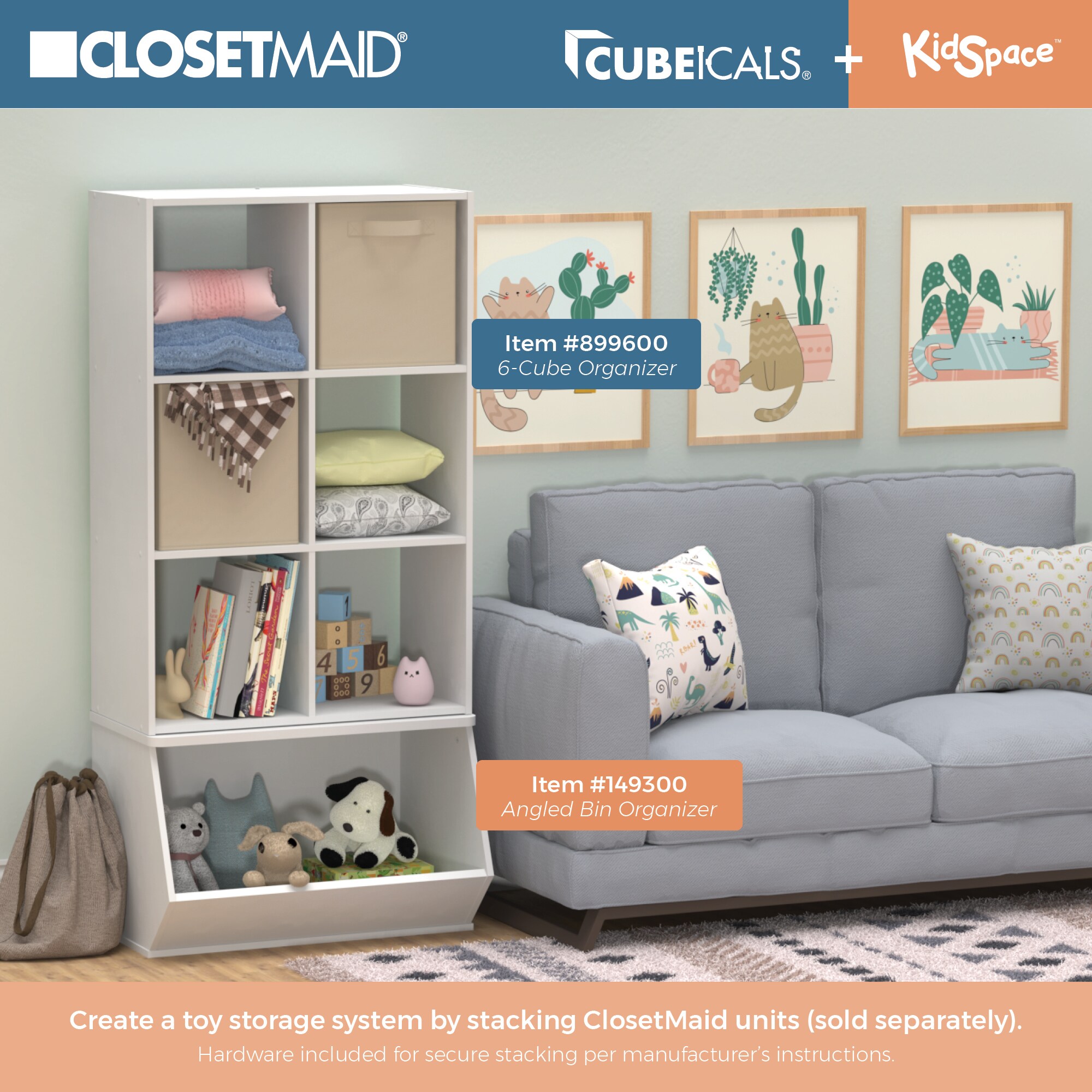 ClosetMaid 149300 Toy-Boxes - View #7