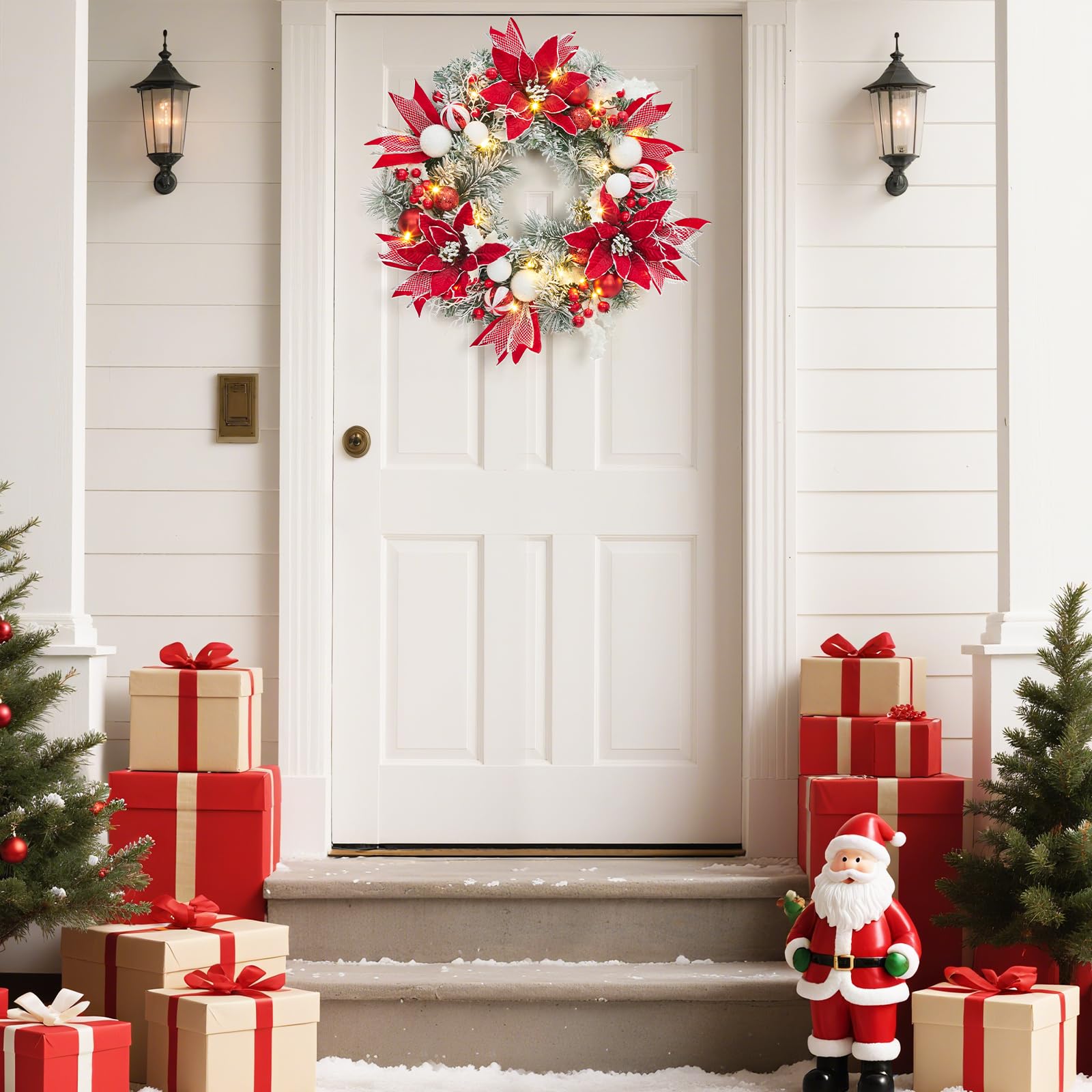 GMC YRYFW-PHK-34Q73L89 Artificial-Christmas-Wreaths - View #5