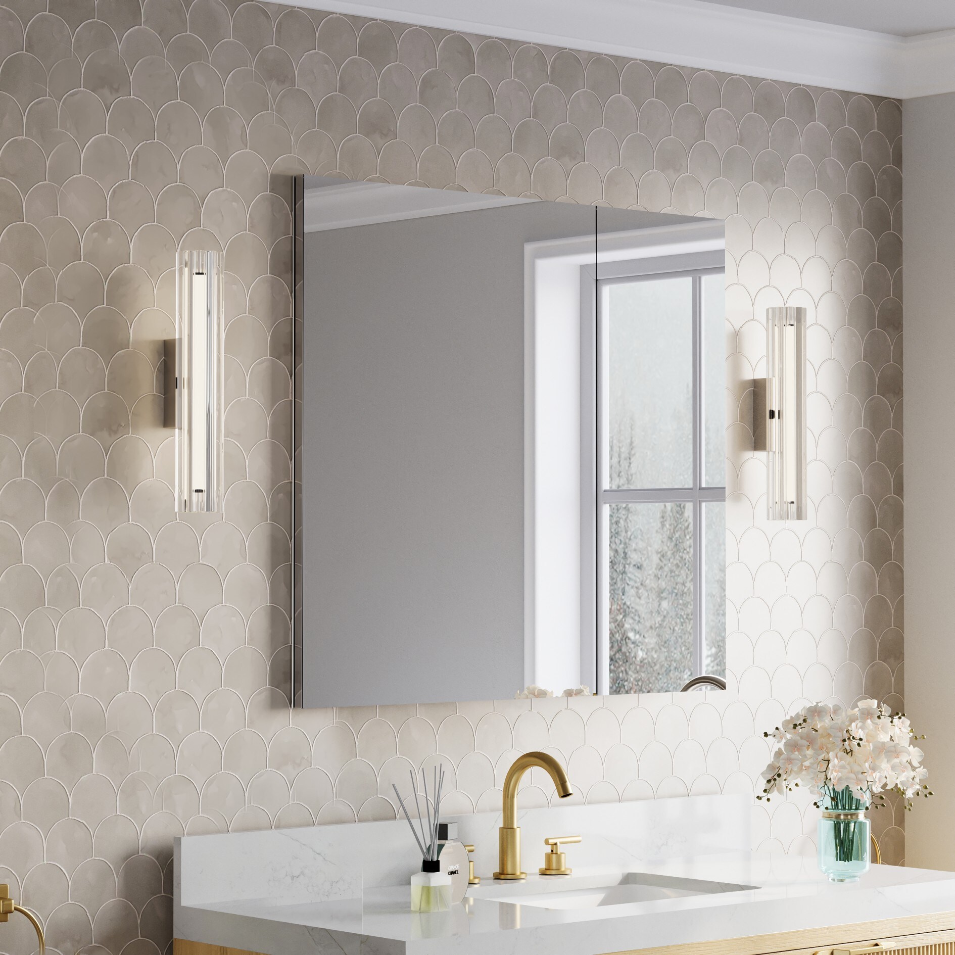 WELLFOR JRA24R12L32 Bathroom-Medicine-Cabinets - View #11