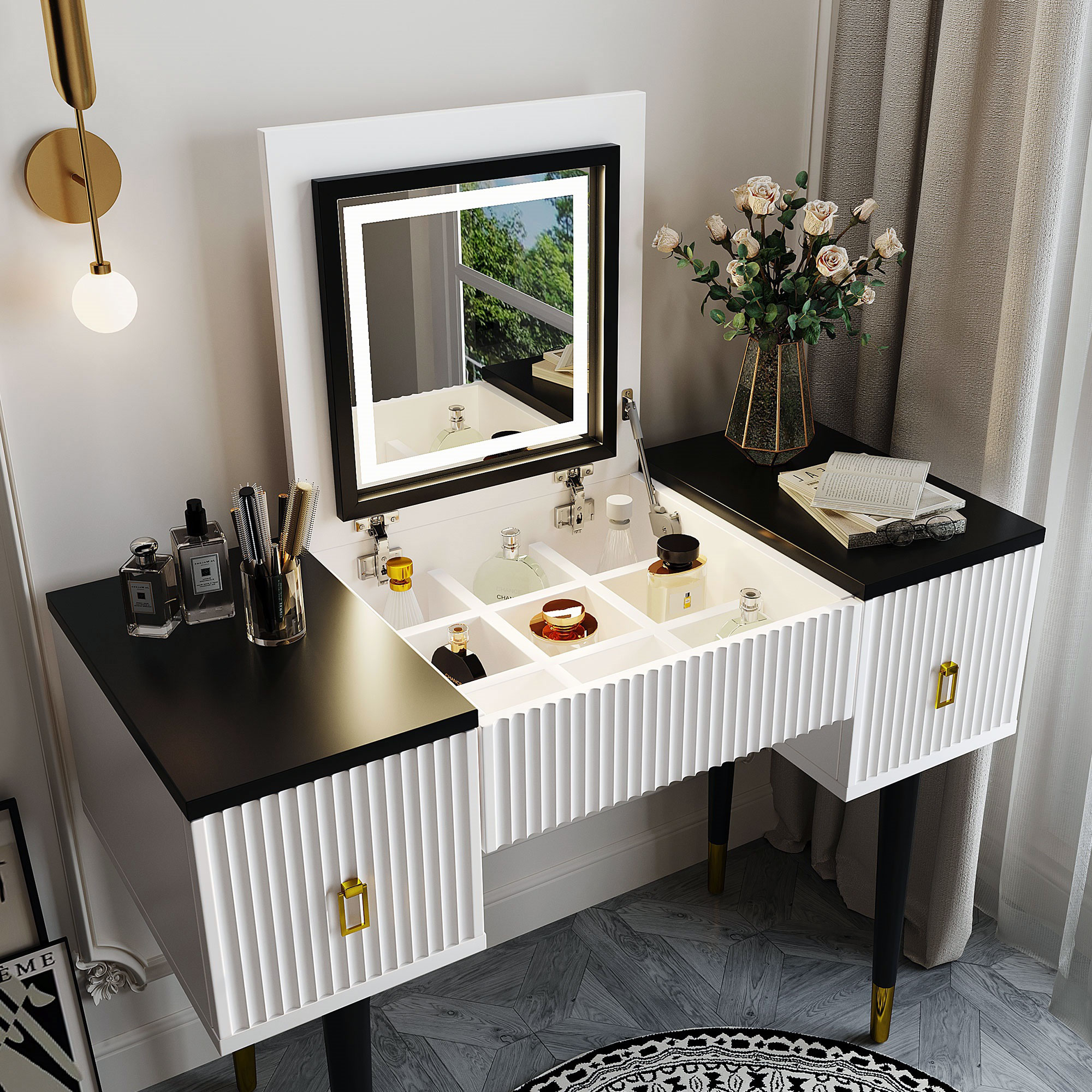 ModernLuxe L-WF305842AAA Bedroom-Vanities - View #4