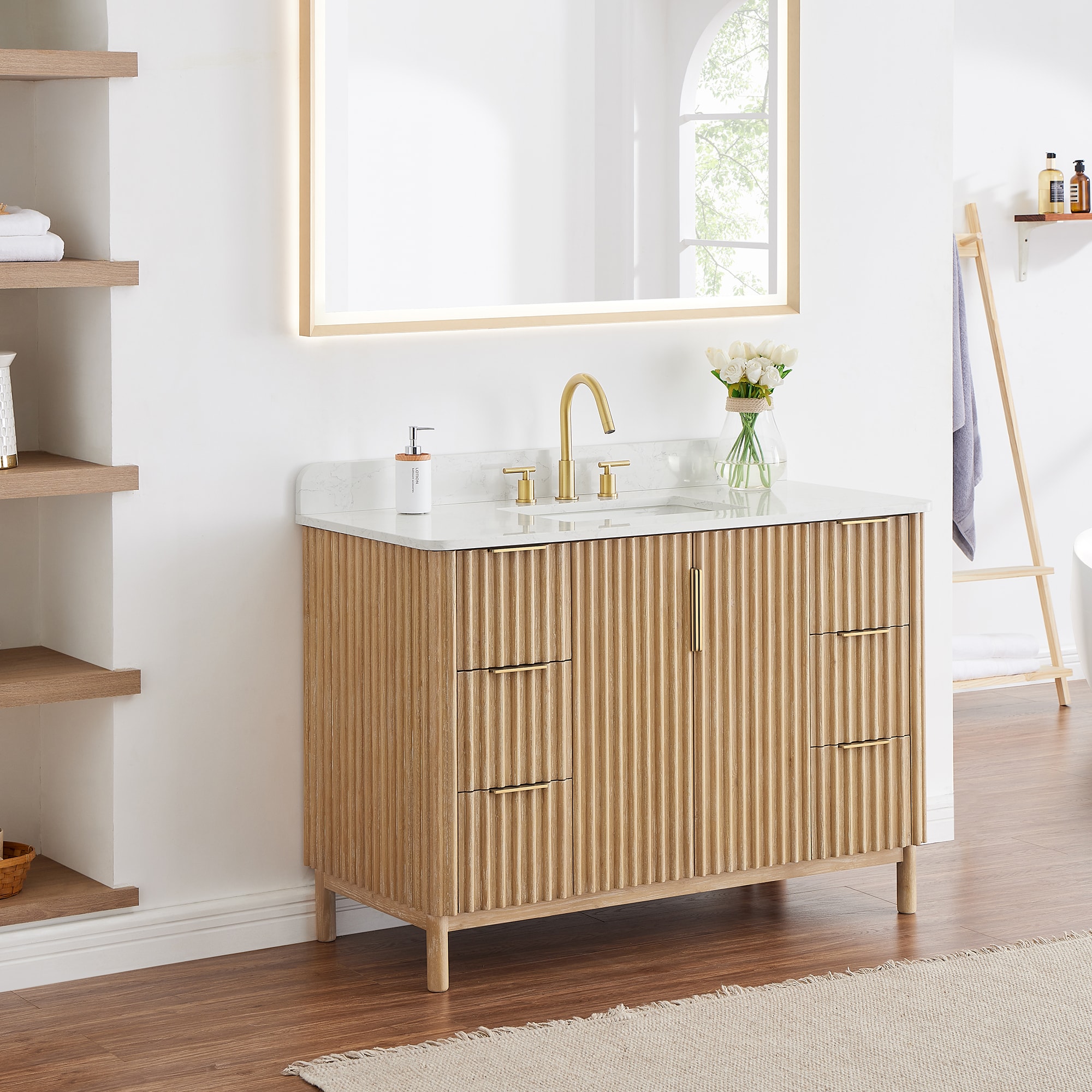Altair 575048-WL-GW-NM Bath-Vanity-Combo - View #2