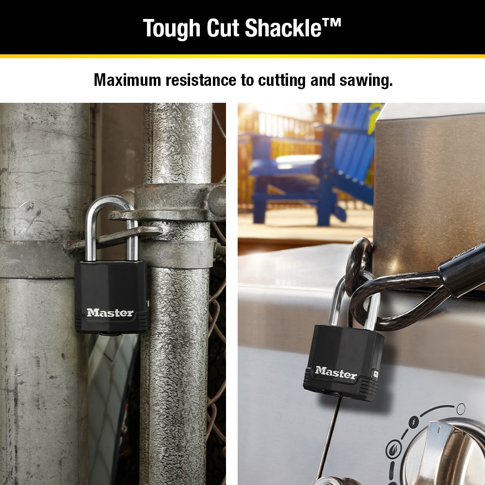 Master Lock M115XDLF Padlocks-Locks-Cables - View #3