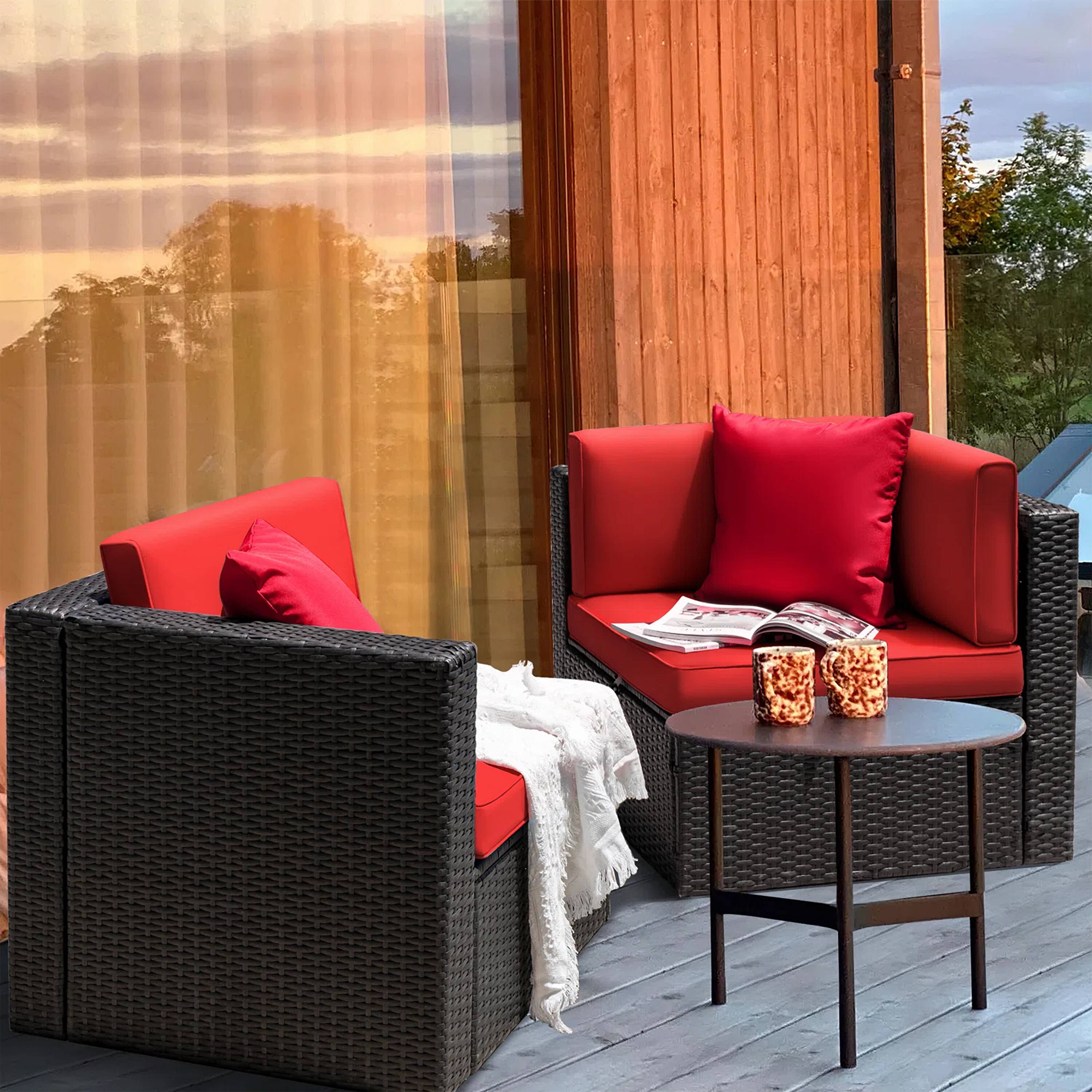 Vineego LS-TBSF2CS01 Patio-Conversation-Sets - View #5