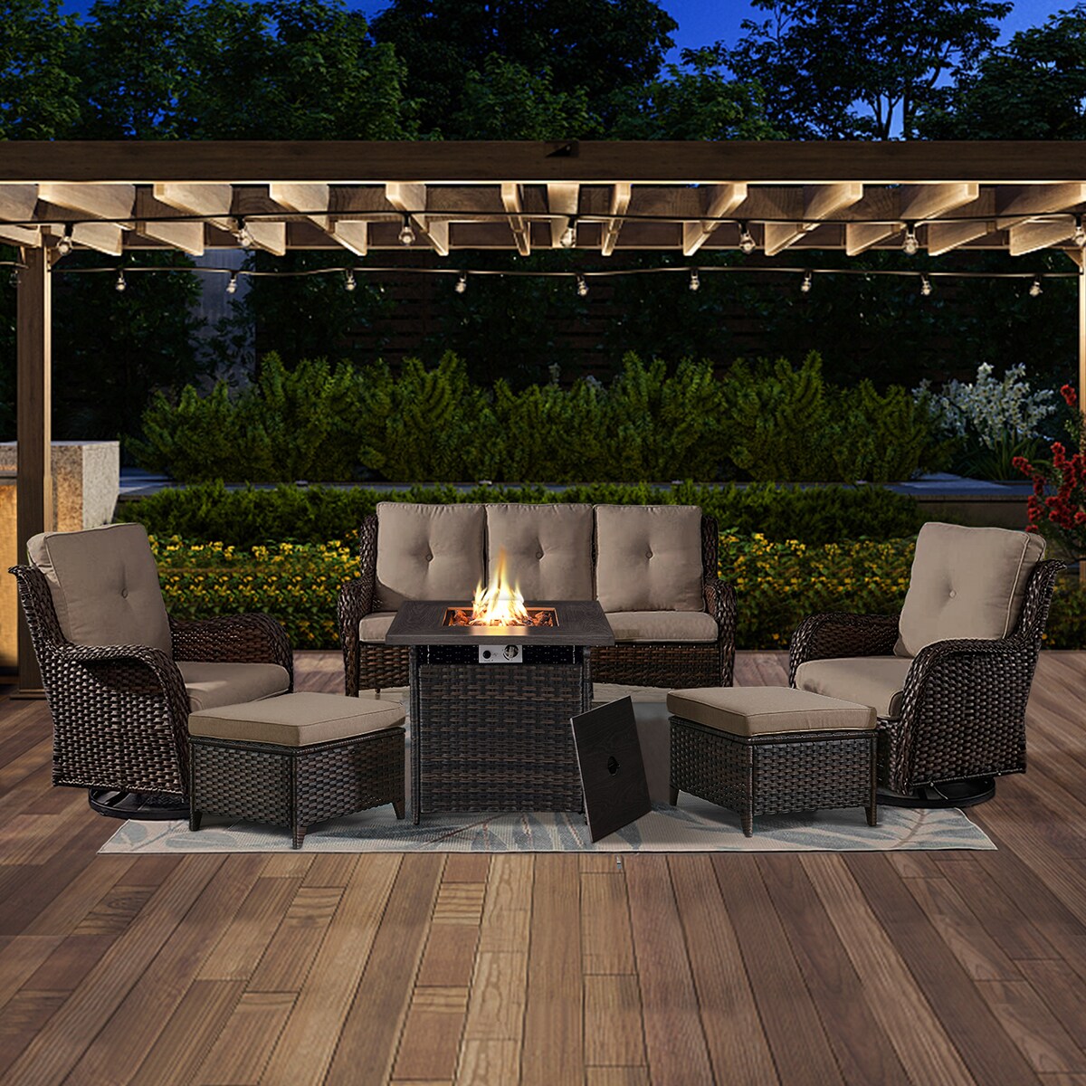 Rilyson FS013014023098-3 Patio-Conversation-Sets - View #2