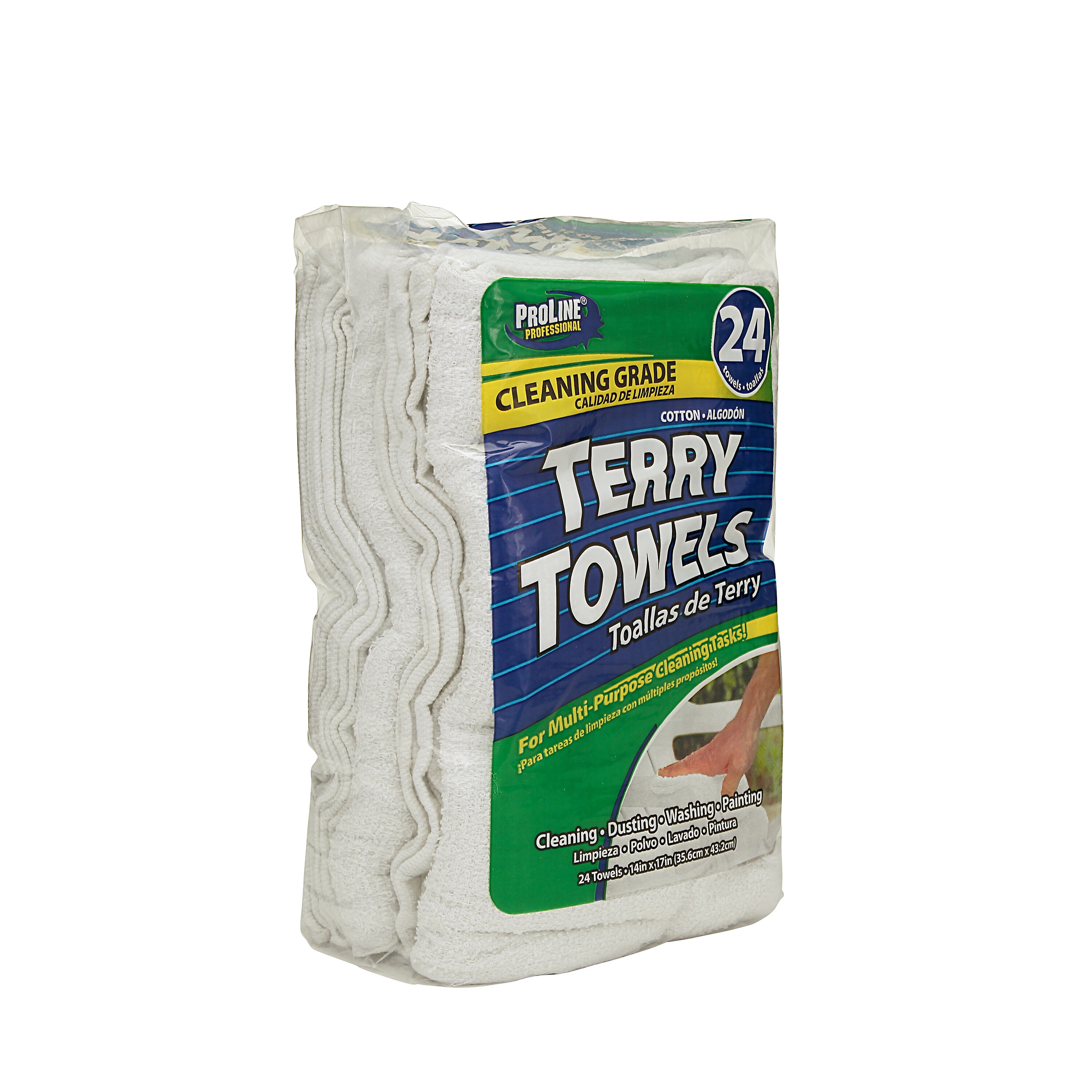 Proline Cleaning-grade Terry Towels (48-Pack)