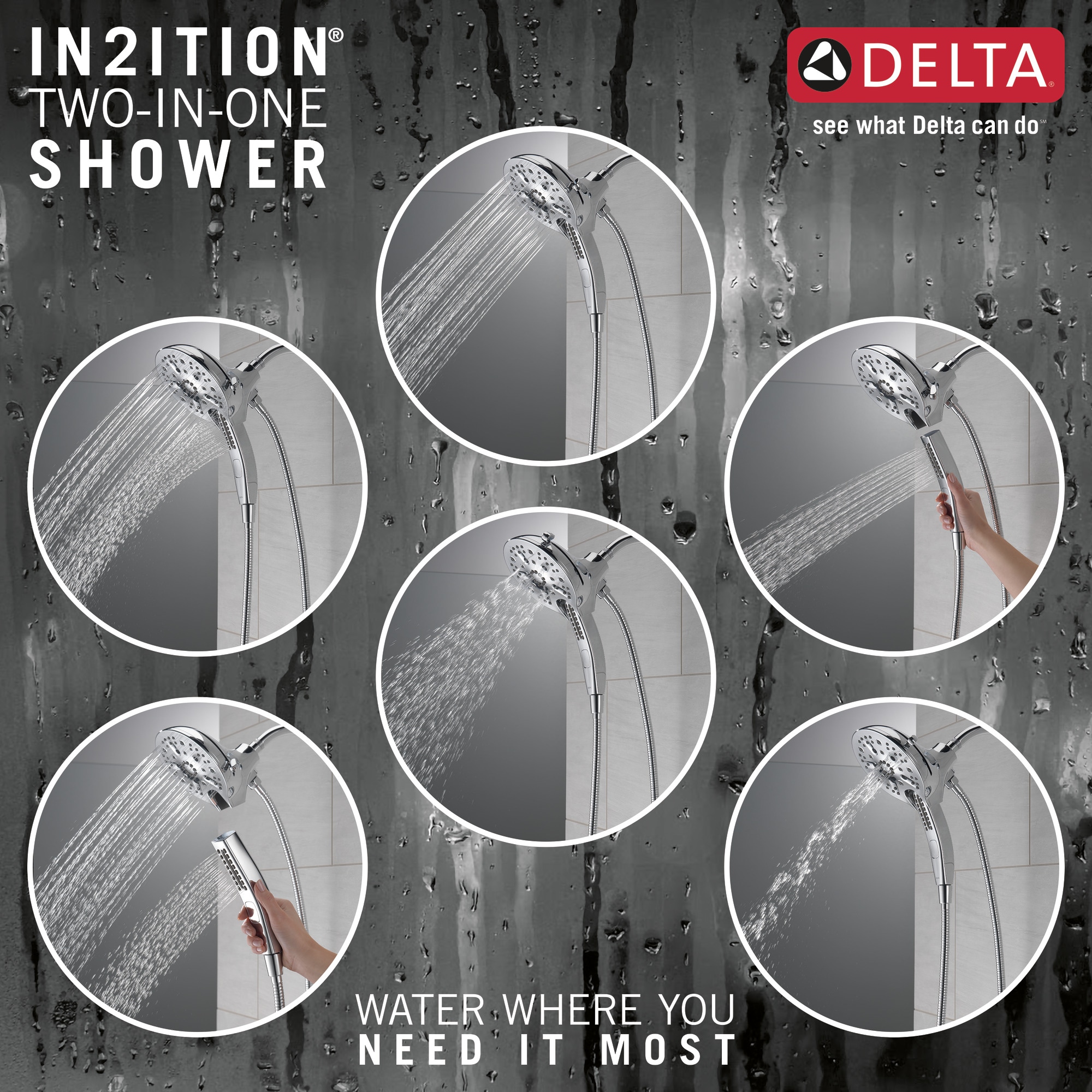 Delta 58620-25-PK Fixed-Showerhead - View #7