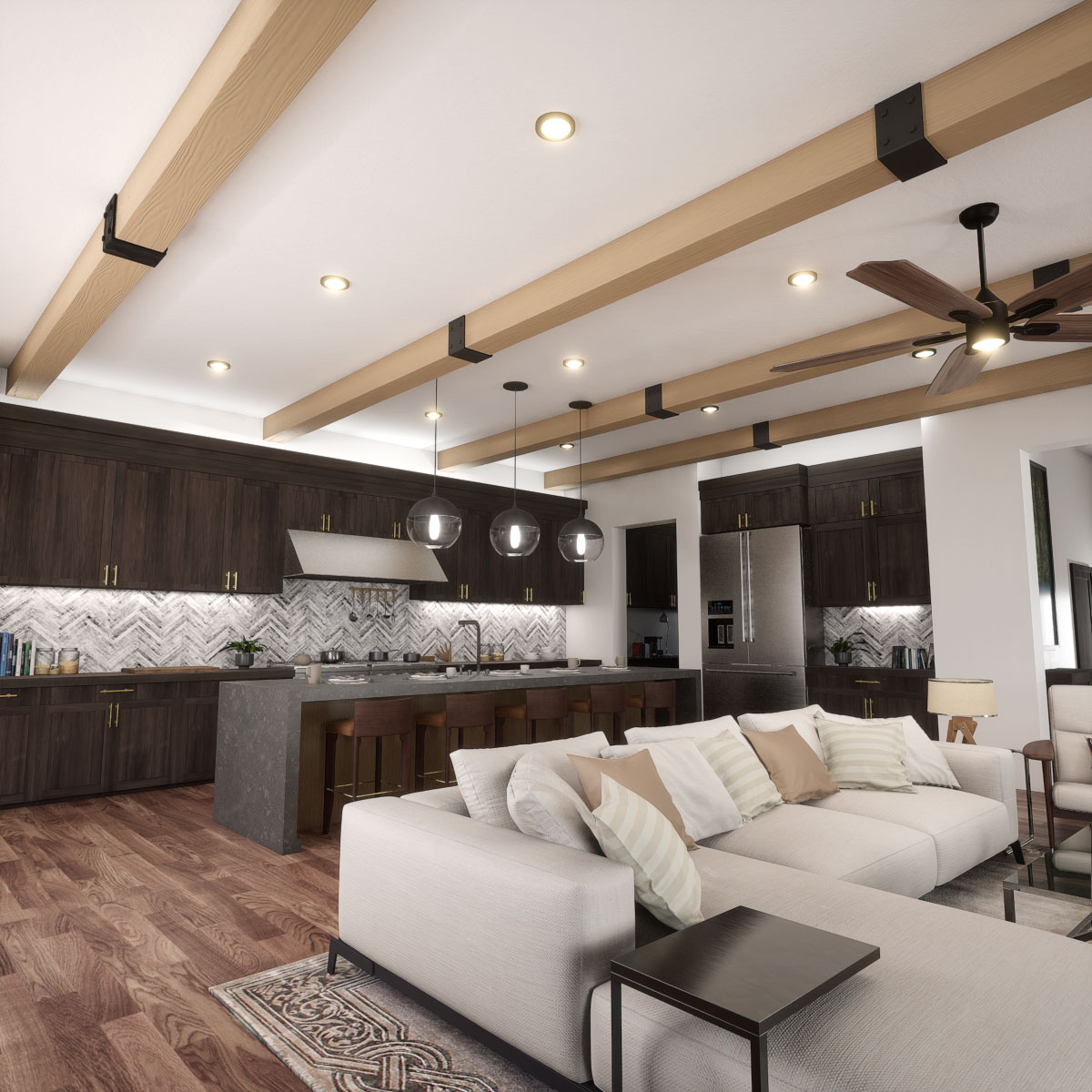 Ekena Millwork 2323627 Faux-Beams - View #8