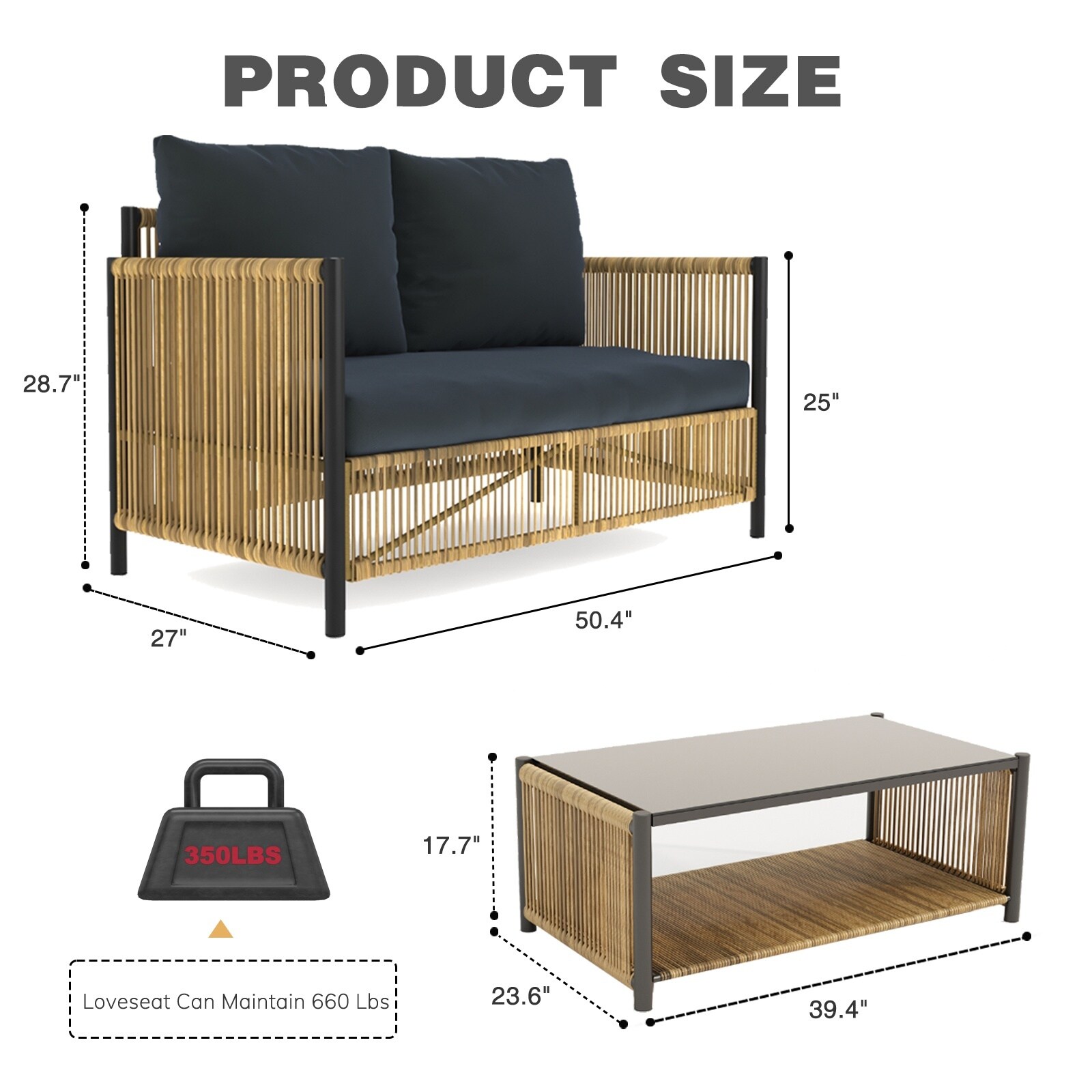 UOI ZZH106404 Patio-Sofas-Daybeds - View #4