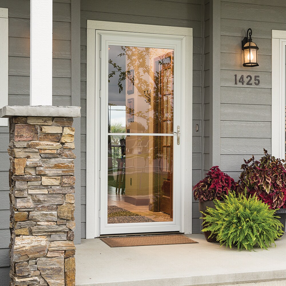 Arch Top Storm Door Full View 41 OFF