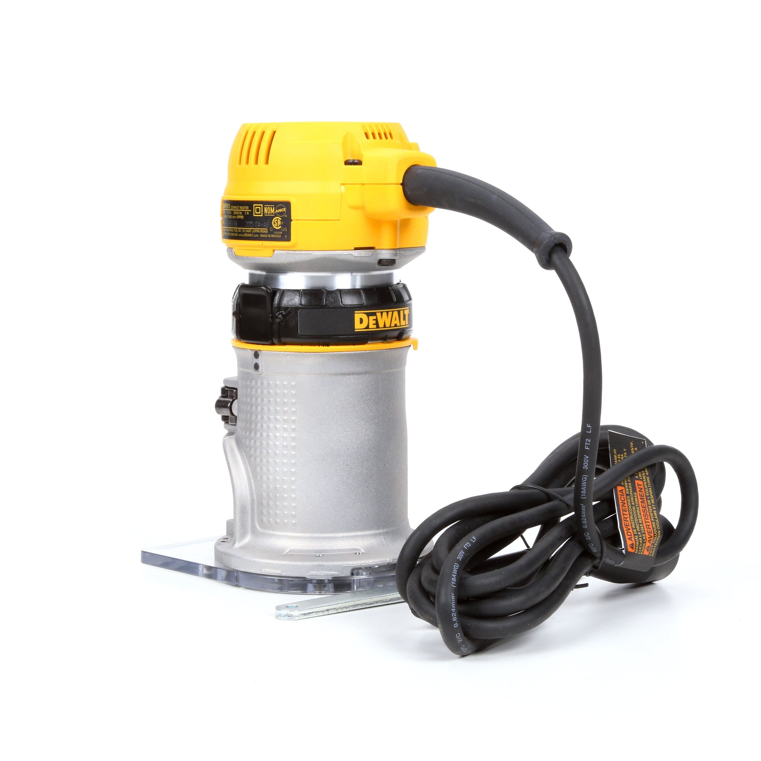 生活家電 洗濯機 DEWALT 1/4-in-Amp 1.25-HP Variable Speed Fixed Corded Router 
