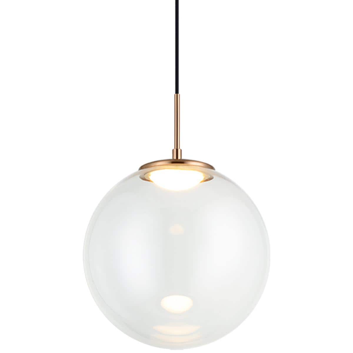Matteo 2444273 Lighting C61321AGCL Boble Pendant Aged Gold Brass