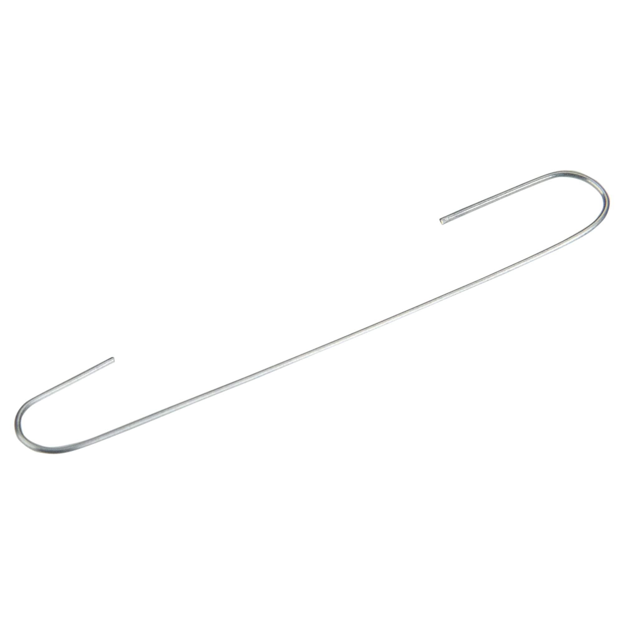 Northlight Jumbo Christmas Ornament Hooks - 2.5 inch - Silver - Club Pack of 50