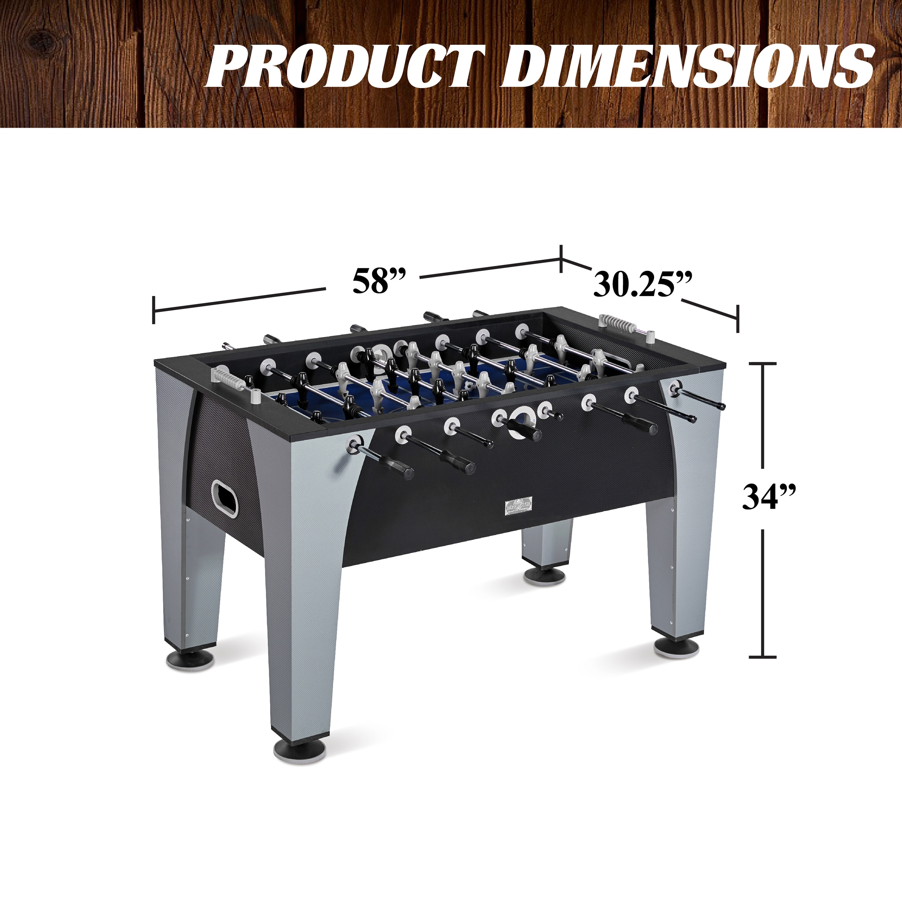 Barrington Billiards Company FS058Y23004 Foosball-Tables - View #2