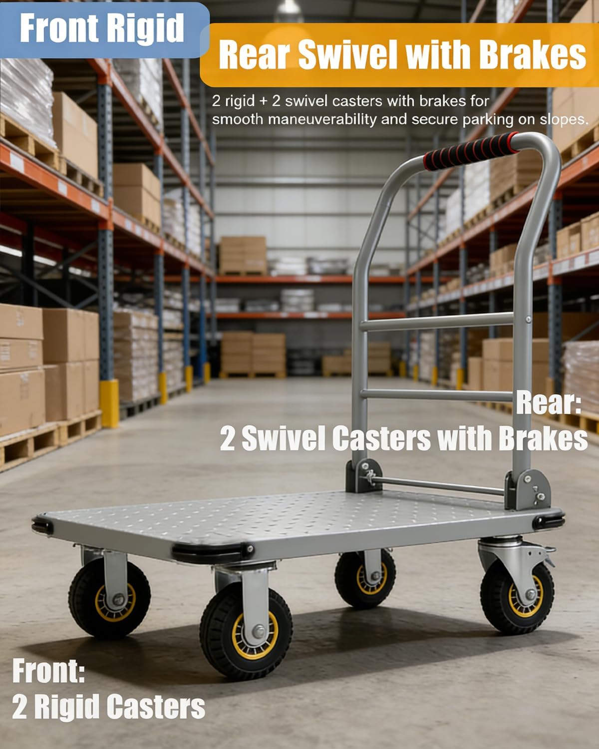 GarveeLife 4D2-IEJVV8QQYWF Hand-Truck-Dollies - View #6