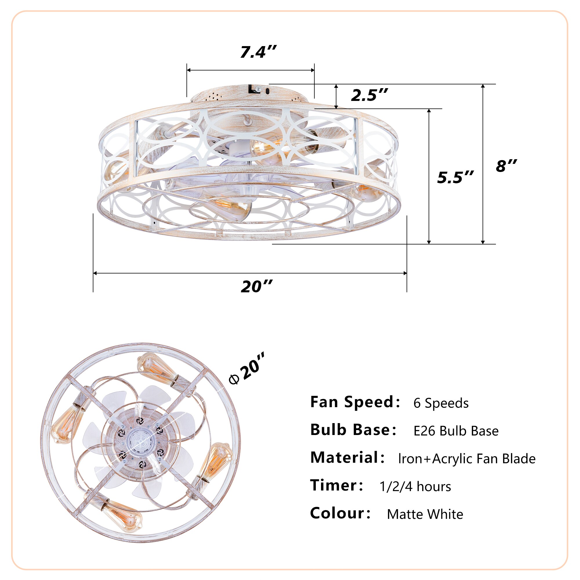 Cuschoice JAN-49-CF Ceiling-Fans - View #10
