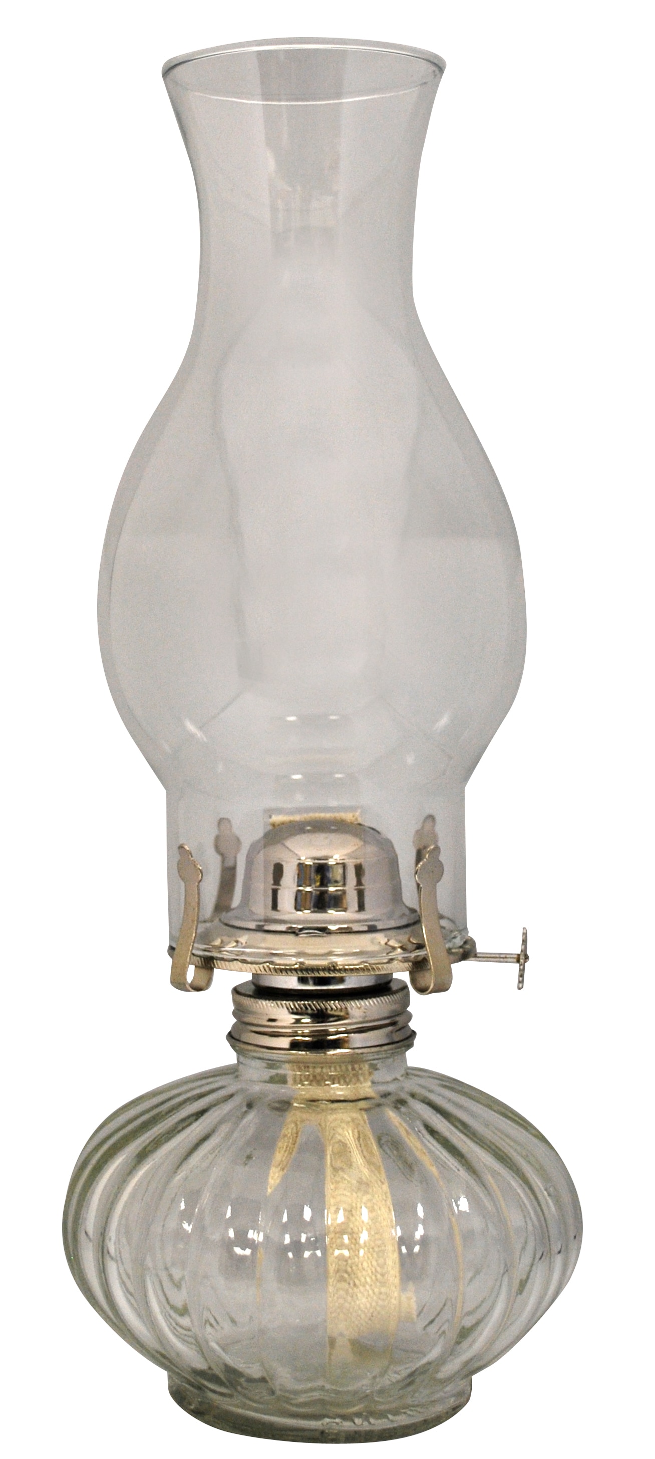 Lamplight 5-in x 13.25-in Clear Glass Oil Outdoor Decorative Lantern in the  Outdoor Decorative Lanterns department at Lowes.com