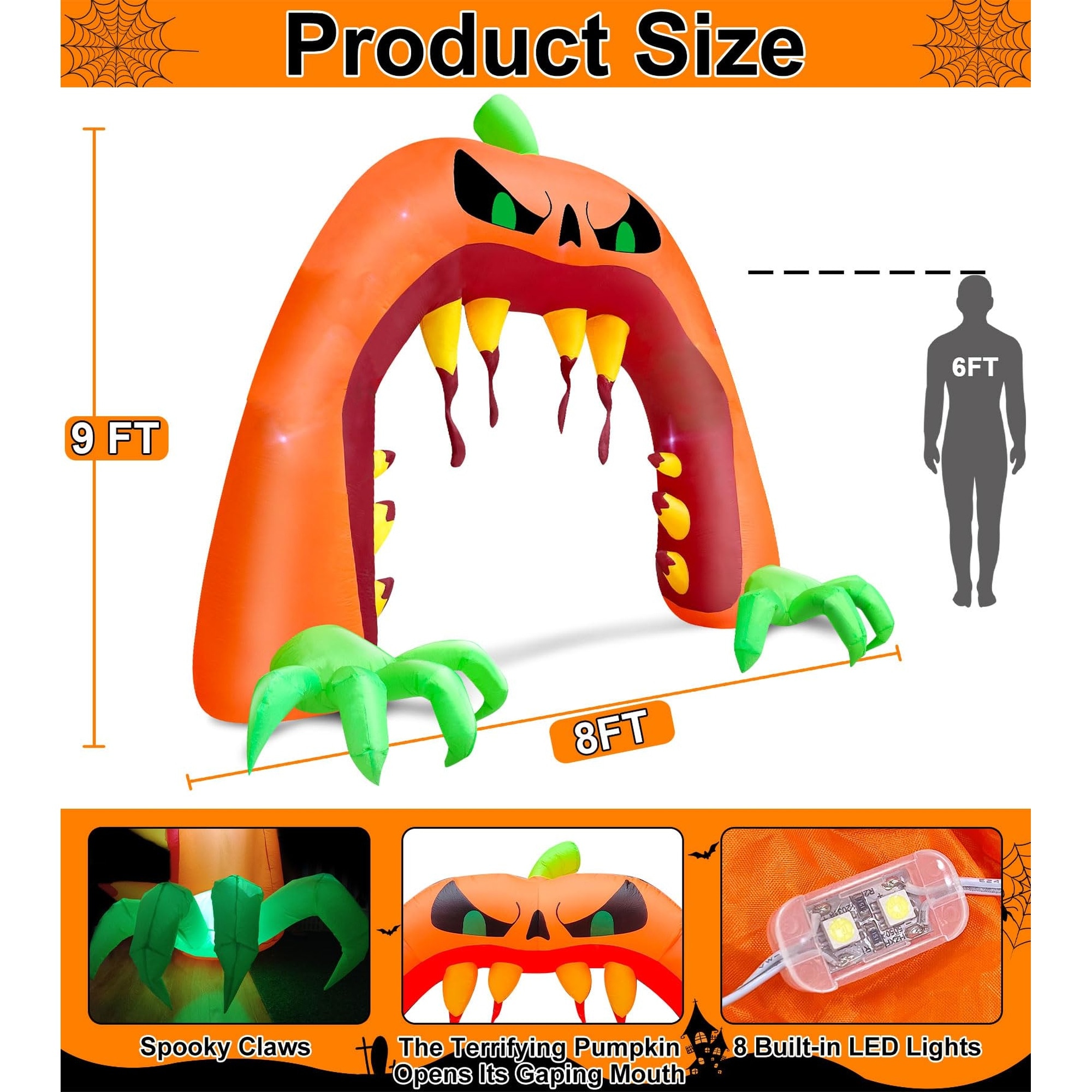 Numhew NHDREW403860 Table-Halloween-Decor - View #2