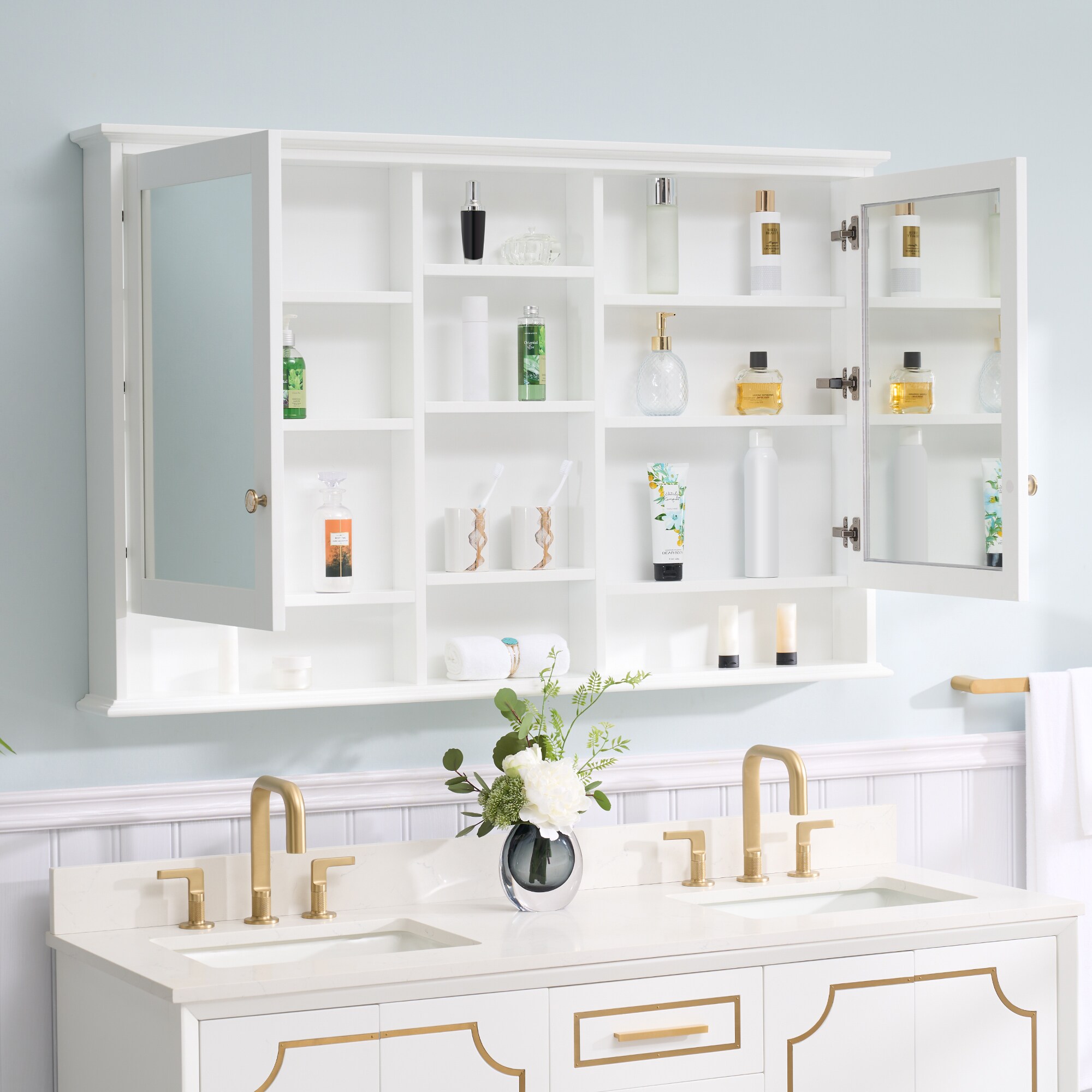 Forclover ALF-ME55WT Bathroom-Medicine-Cabinets - View #7