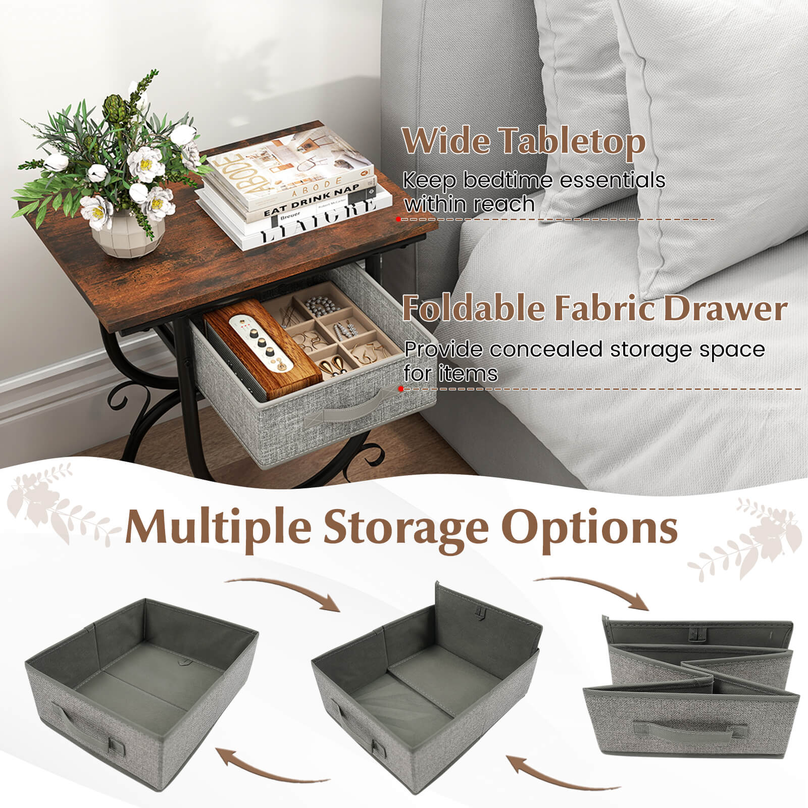 Costway HCST07586 End-Tables - View #5