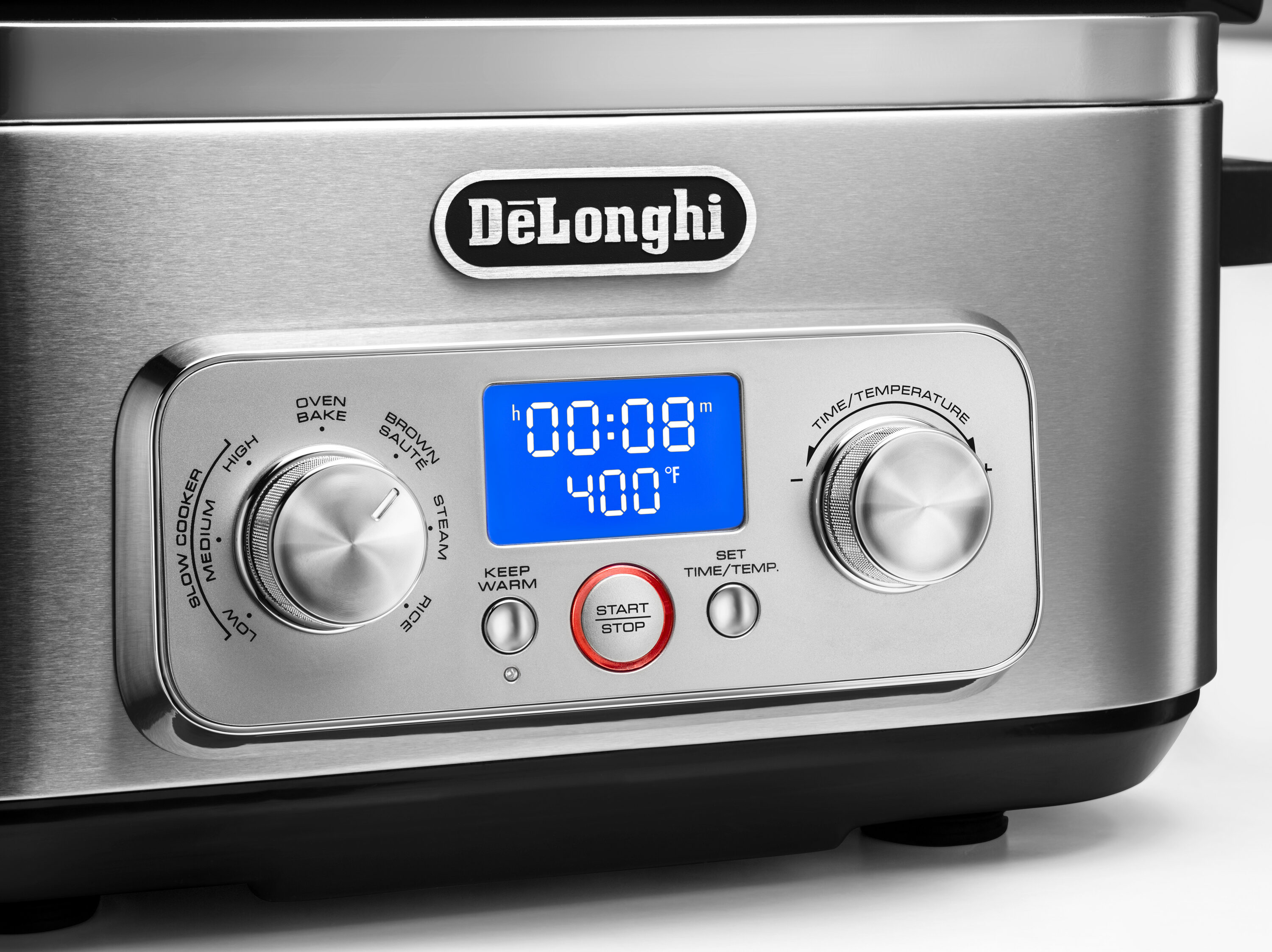 De'Longhi 6-Quart Silver Rectangle Slow Cooker in the Slow Cookers  department at