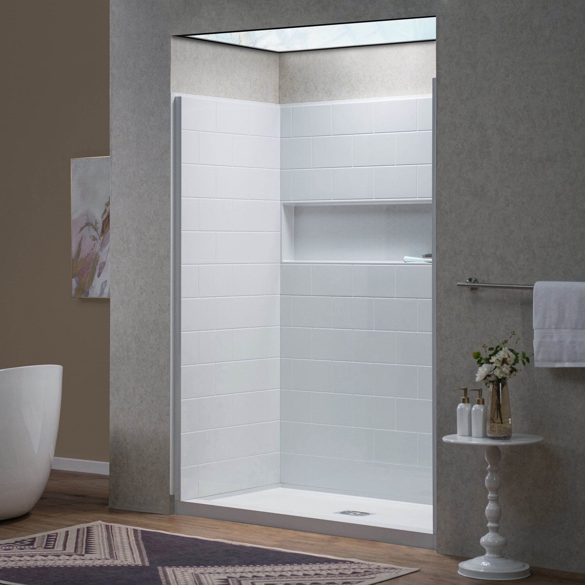Woodbridge LSWP137 Alcove-Shower-Kit - View #14