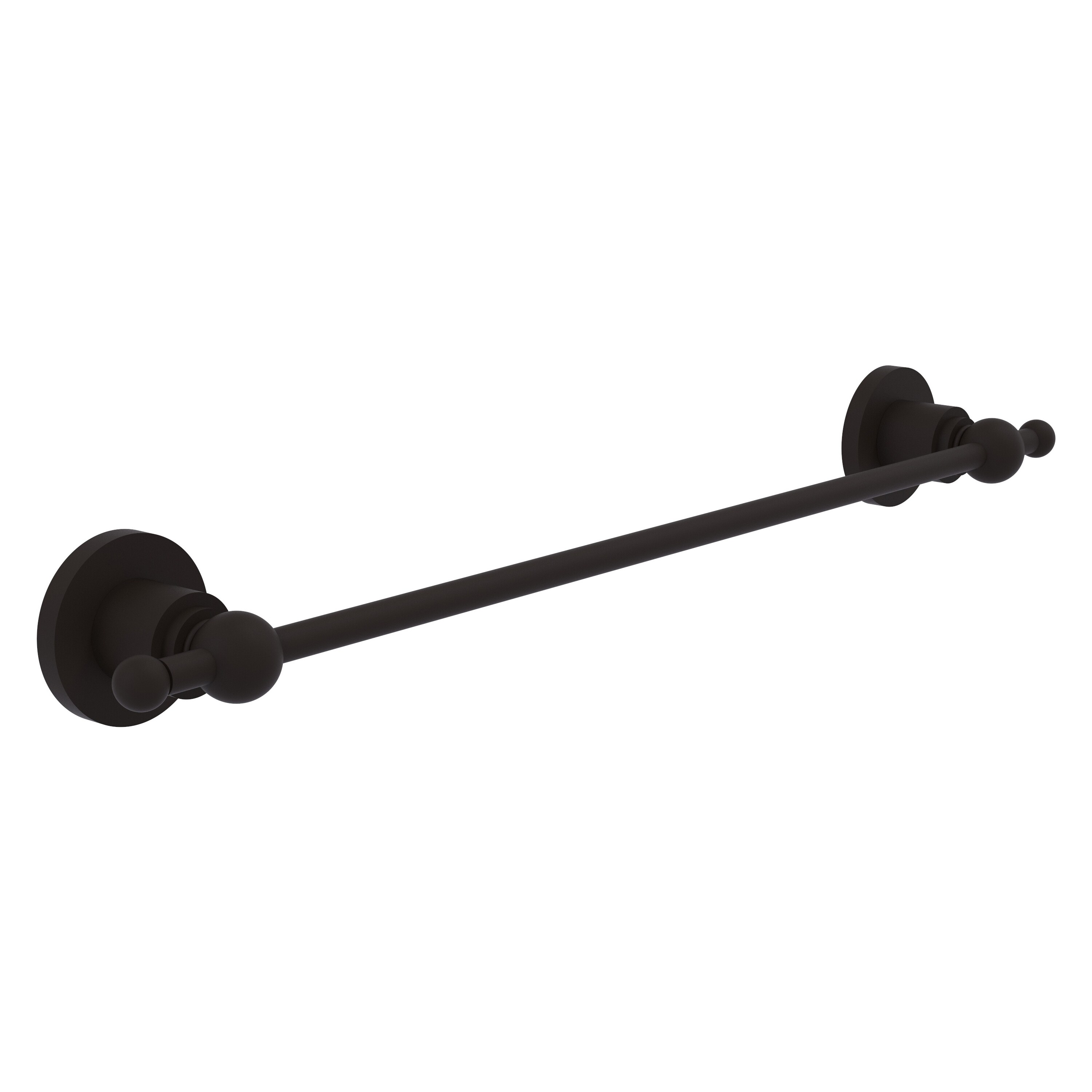 Allied Brass AP-41/24-ORB Astor Place 24-in Oil-rubbed bronze Wall mount Single Towel Bar