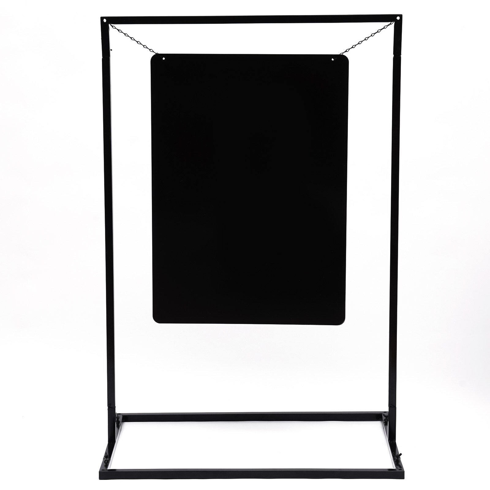 CNCEST OT-ZJGJ-5182 2.46-ft W x 3.61-ft H Flat Black Wrought iron Garden Arbor