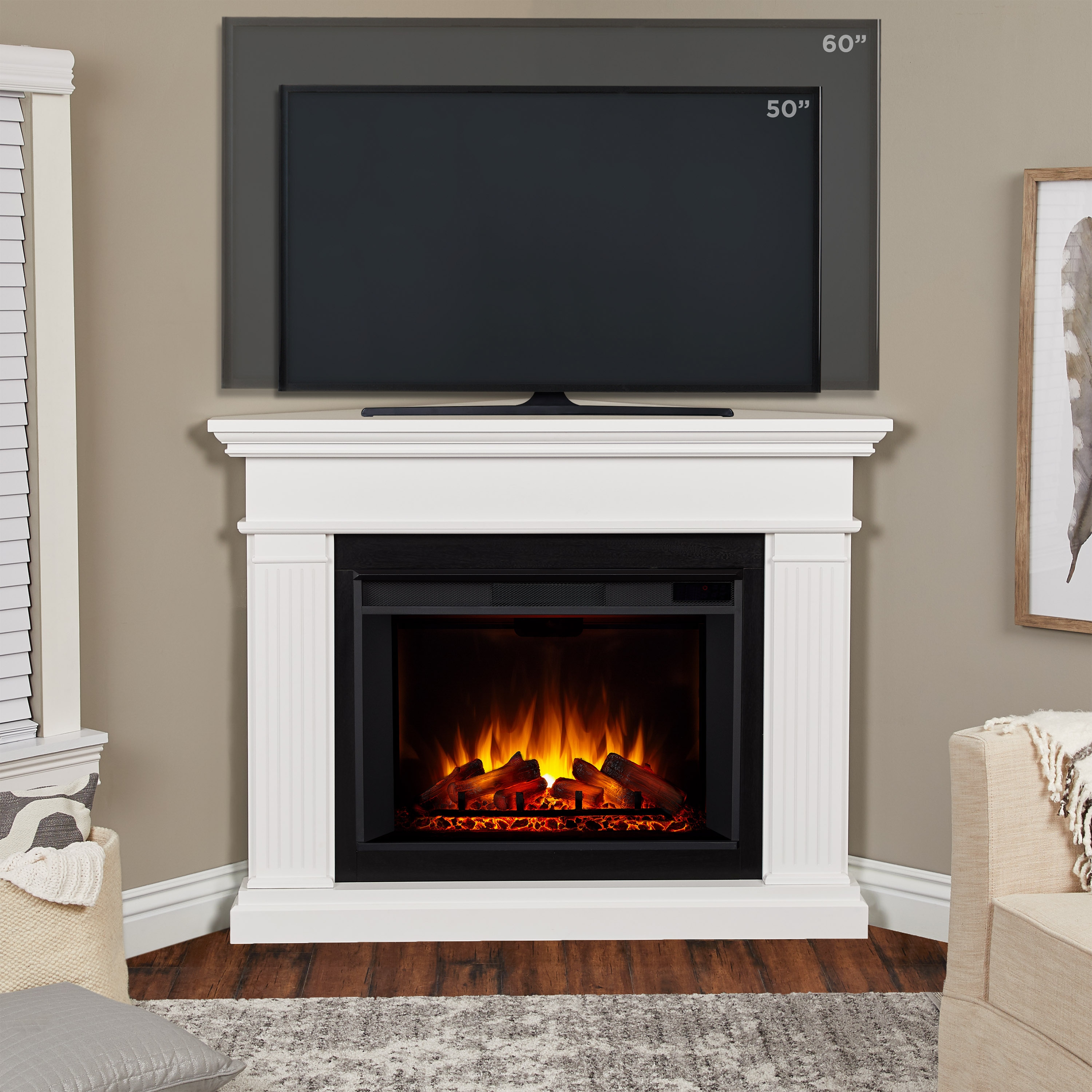 Real Flame 8050E-W Electric-Fireplaces - View #7