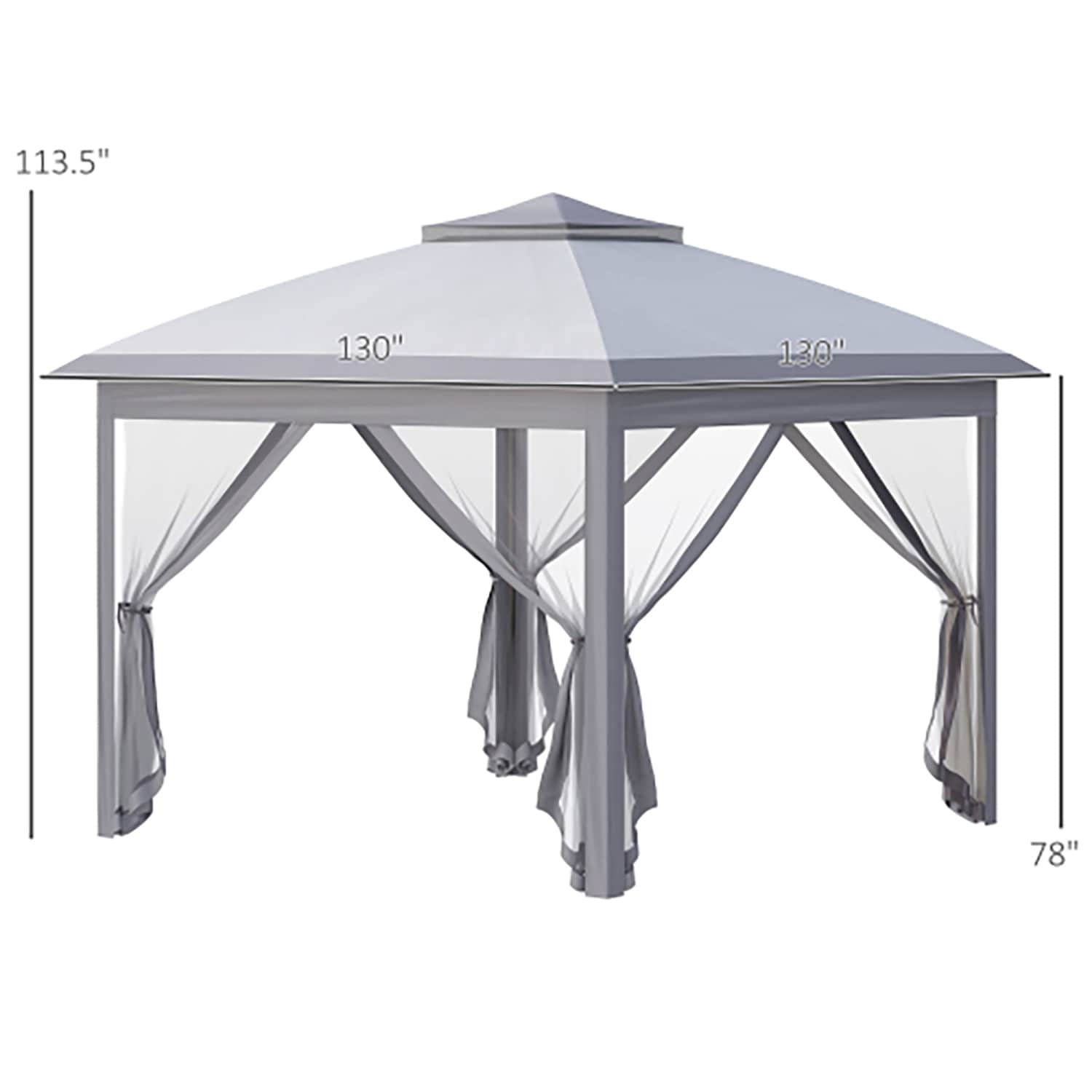 GZMR GM-AB-00595 Wood-Resin-Gazebos - View #10