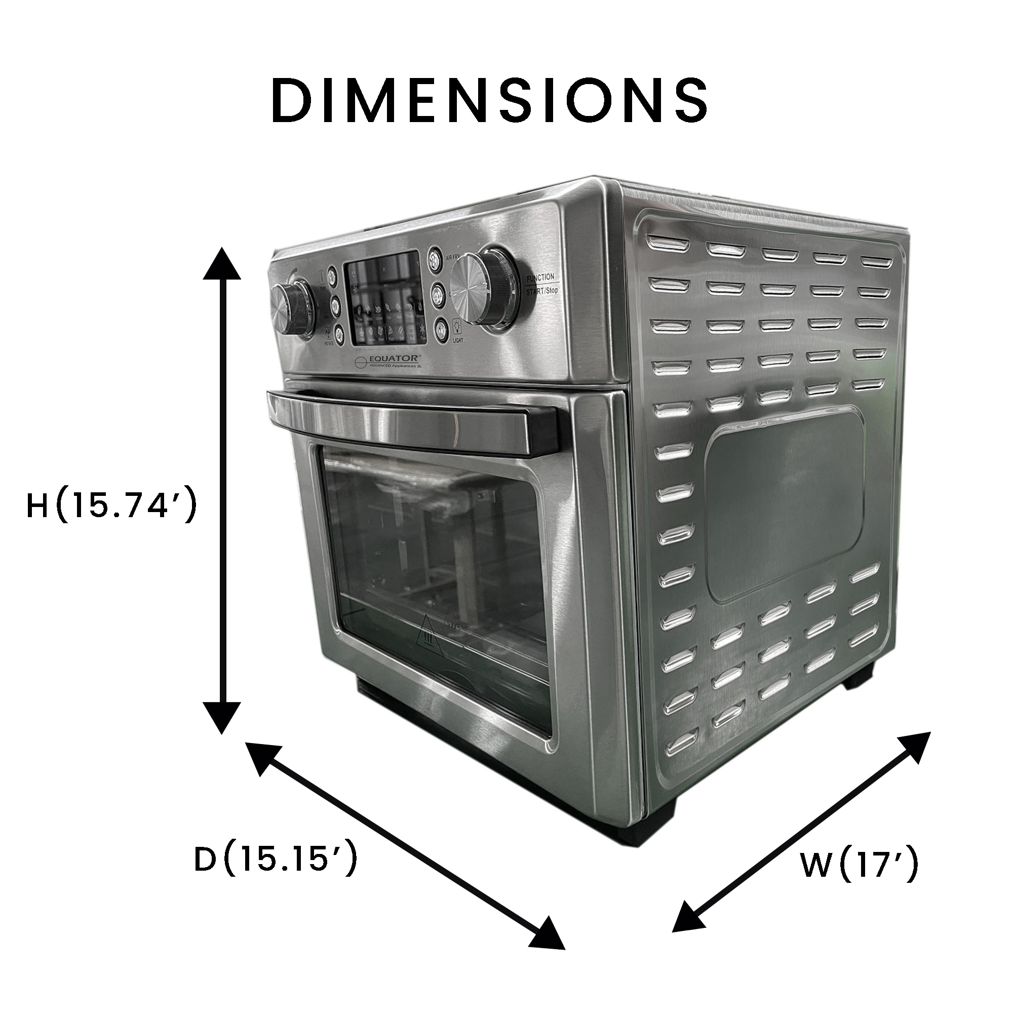 Equator Advanced Appliances AF 500 Air-Fryers - View #2