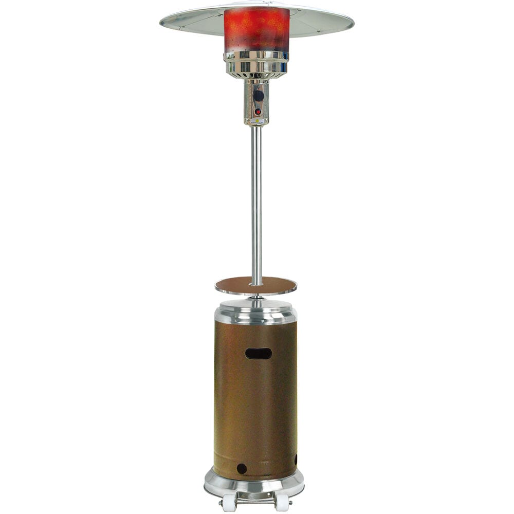 Pebble Fits Heaters With up to 34 Dome and 18.5 Base Bronze Hammered Finished w/ Classic Accessories Veranda Standup Patio Heater Cover 88 Sunjoy Lawrence Floor-Standing Patio Heater 