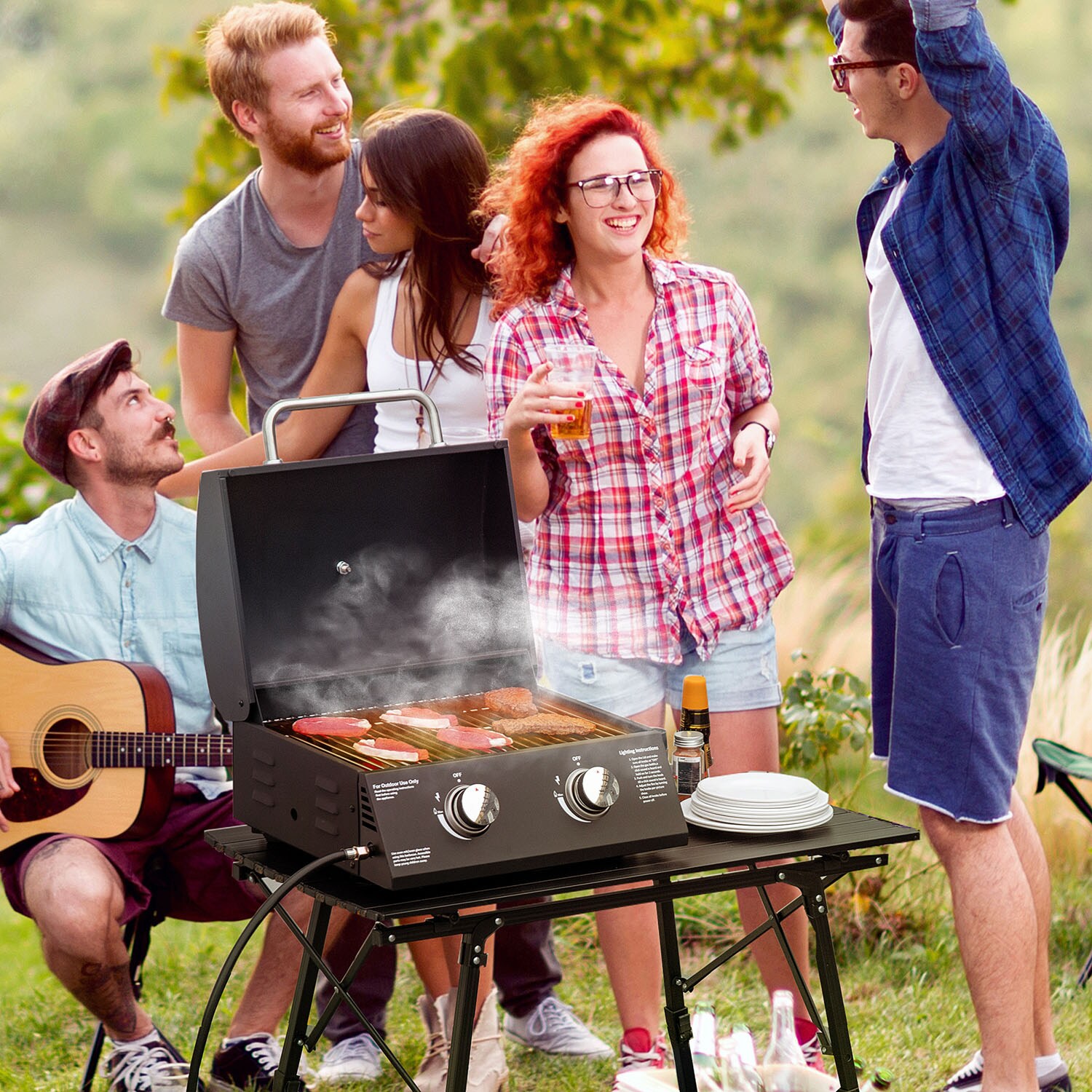 GZMR GZ-W22389 Tabletop-Grills - View #2