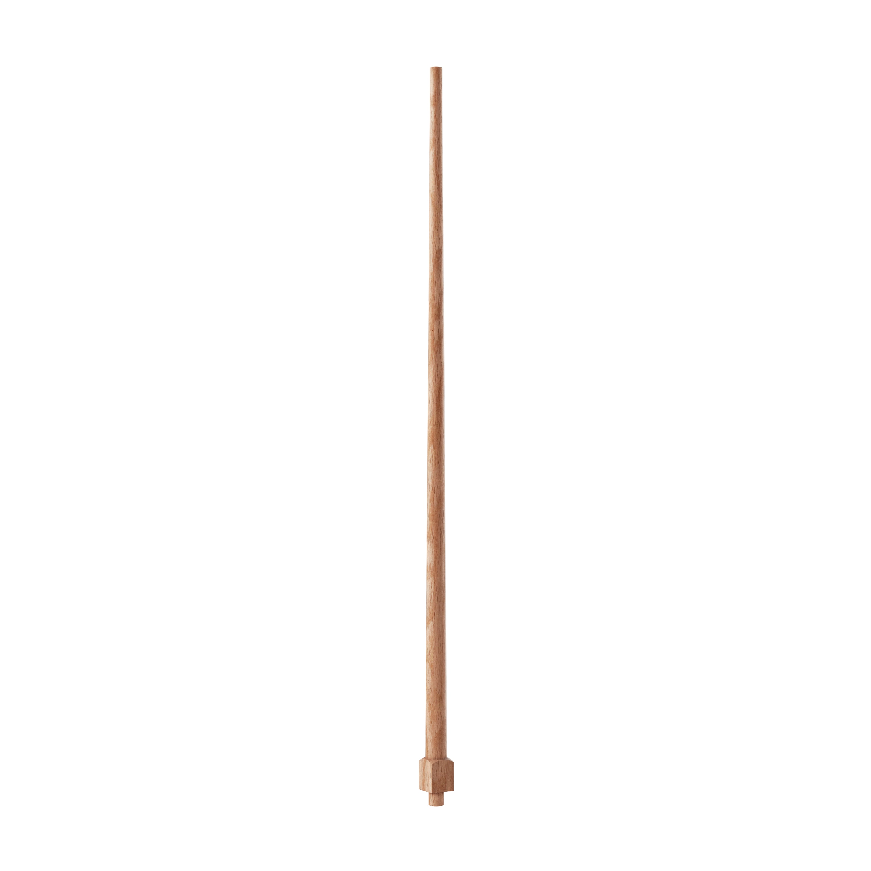 Crown Heritage 451589436 36-in x 1.25-in Colonial Unfinished Red Oak Pin Top Turned Stair Baluster