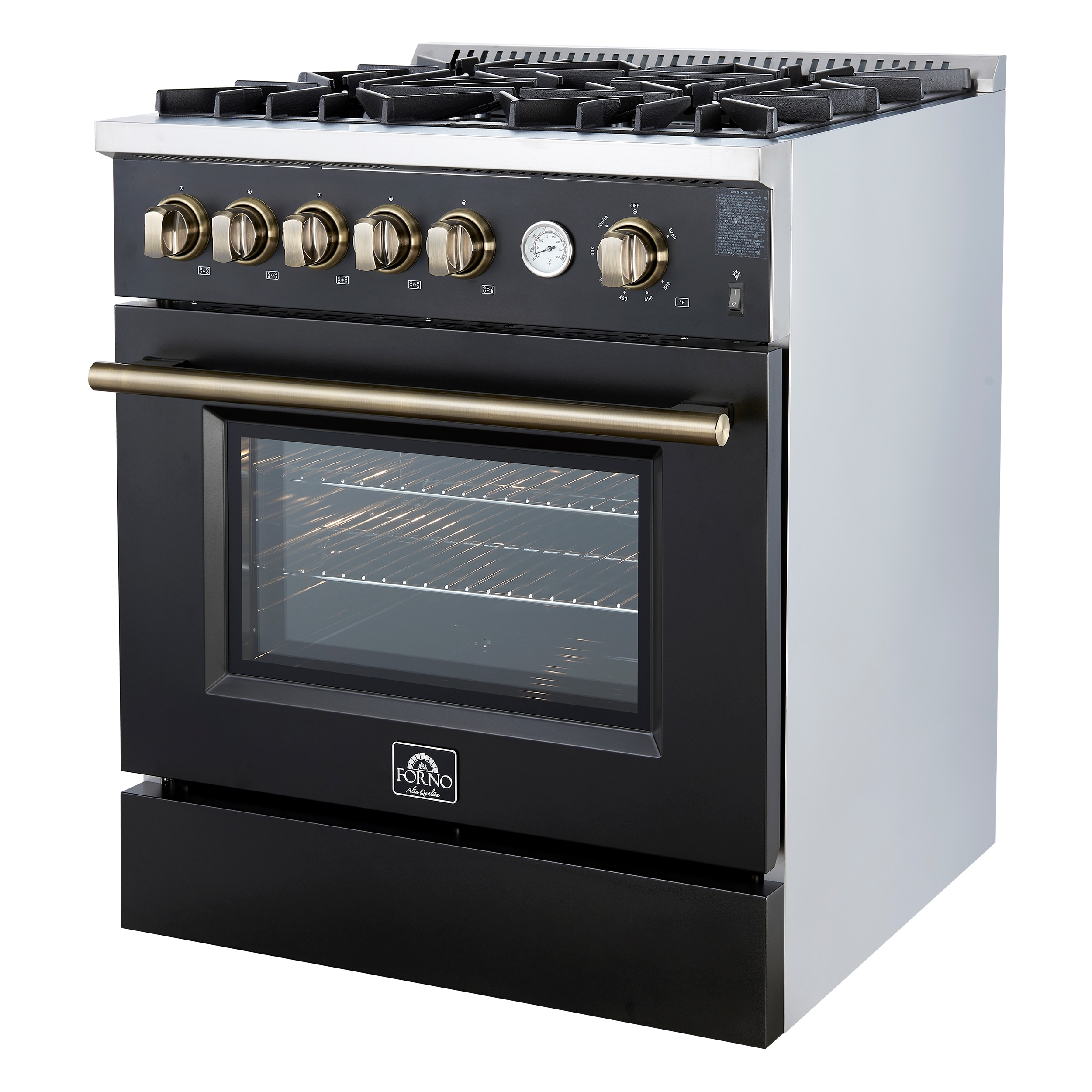 FORNO FFSGS6274-30BLK Freestanding-Gas-Ranges - View #2