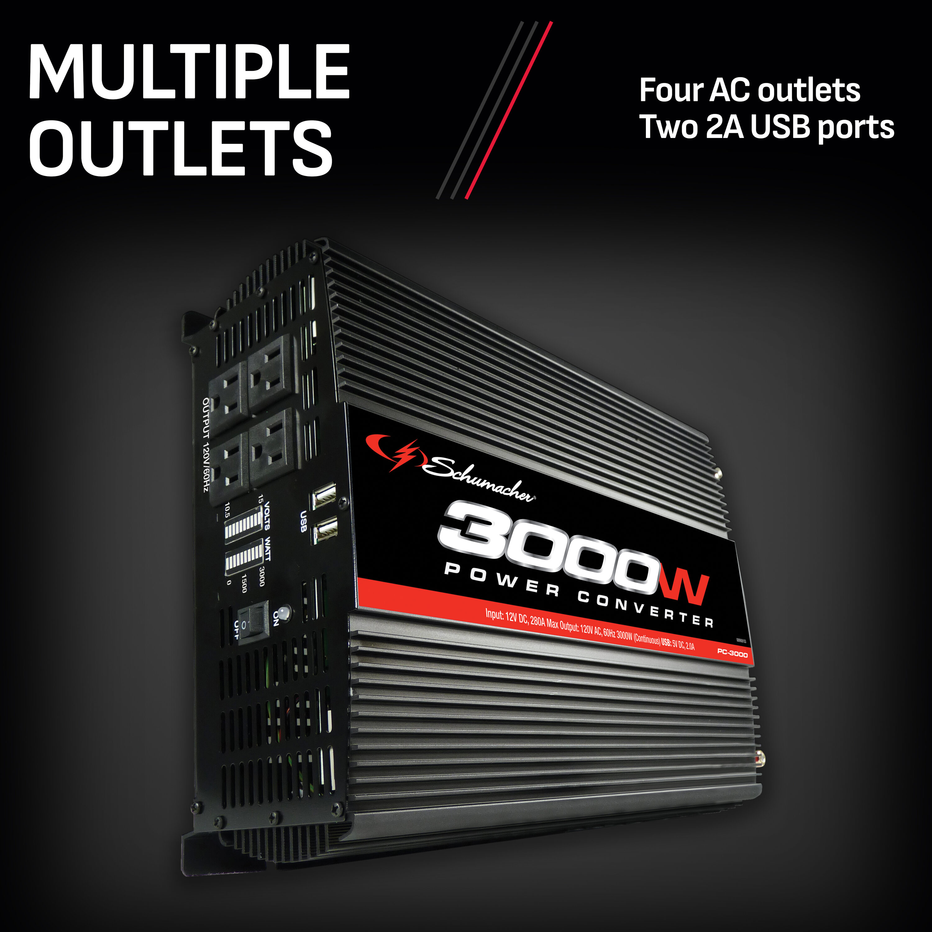 Schumacher Electric PC-3000 inverters - View #6