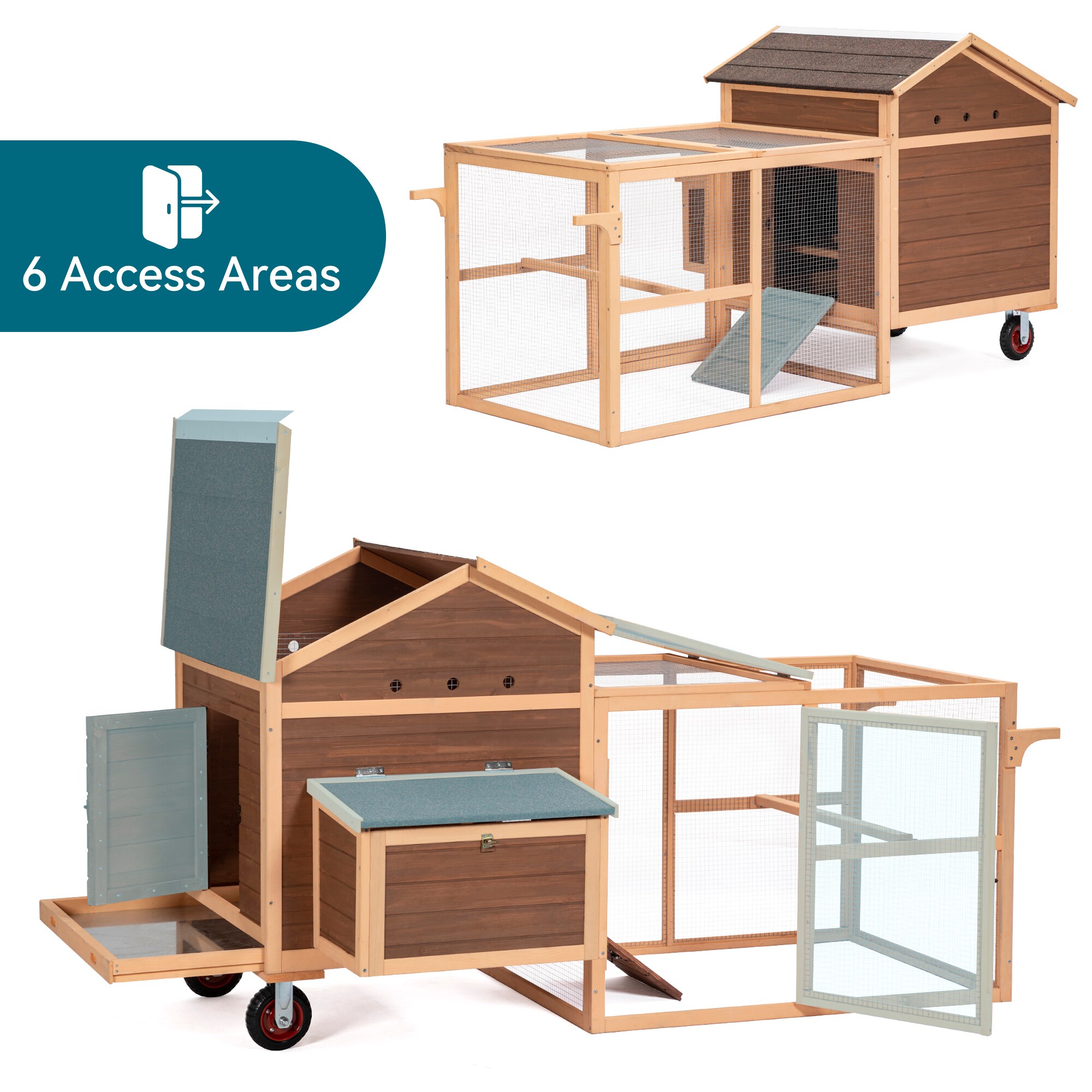 Tatayosi P-DJ-82621 Chicken-Coops-Rabbit-Hutches - View #3