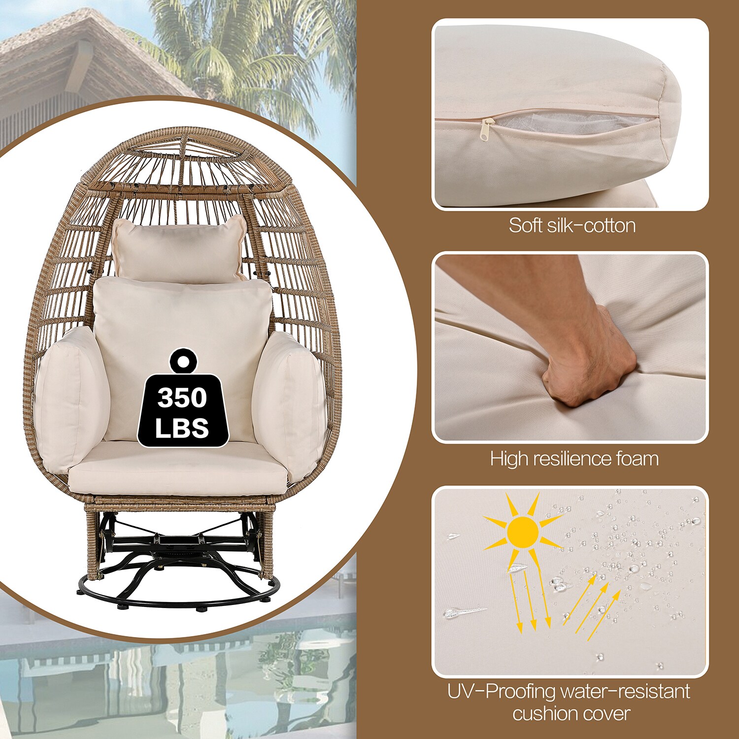 Bybafun YA3300135 Patio-Chairs - View #6