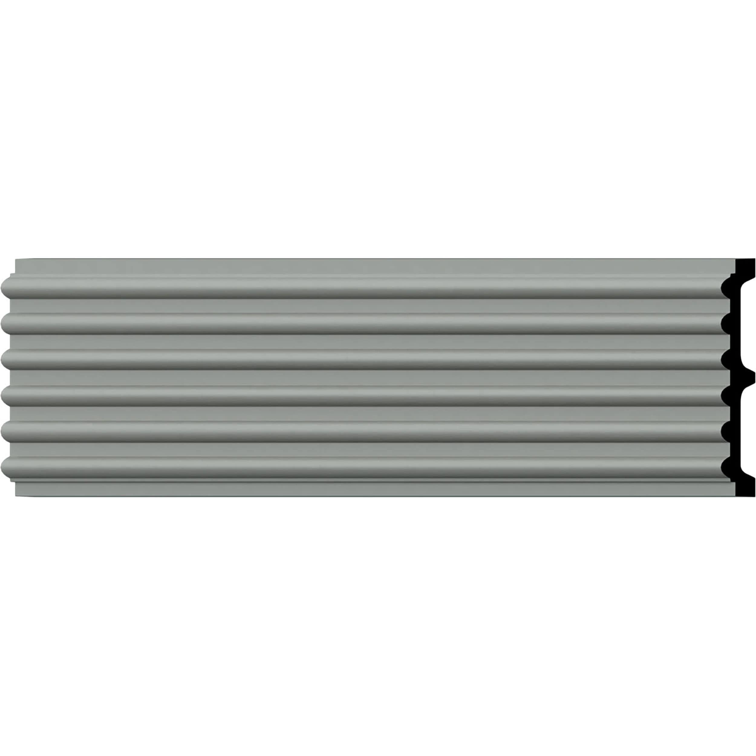Ekena Millwork CAS10X79X01-CASE-2 1-3/8-in x 9-1/2-in x 6-ft 6-3/4-in Primed Polyurethane 77 Casing 2 -Pack