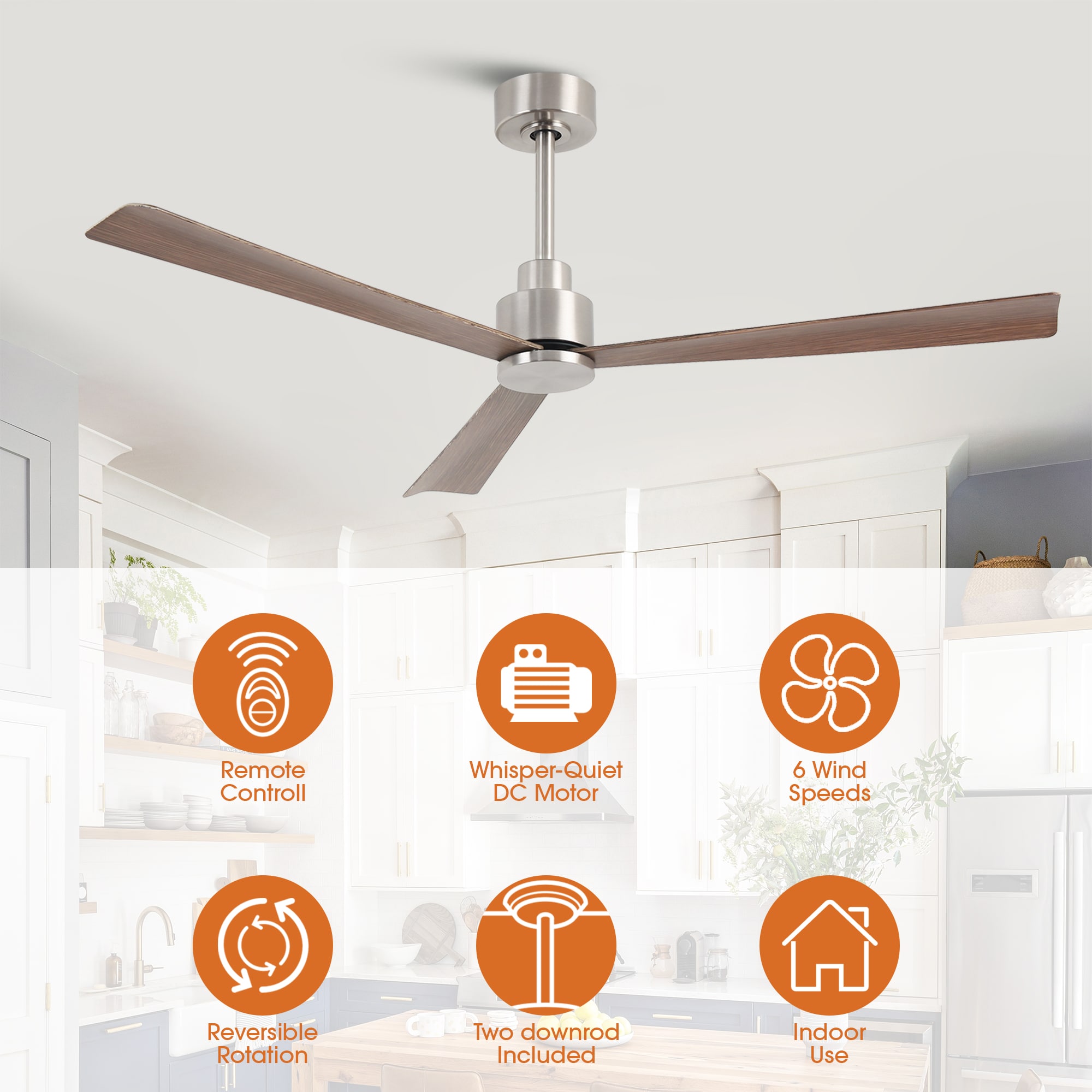 Parrot Uncle F6364SN110V Ceiling-Fans - View #6