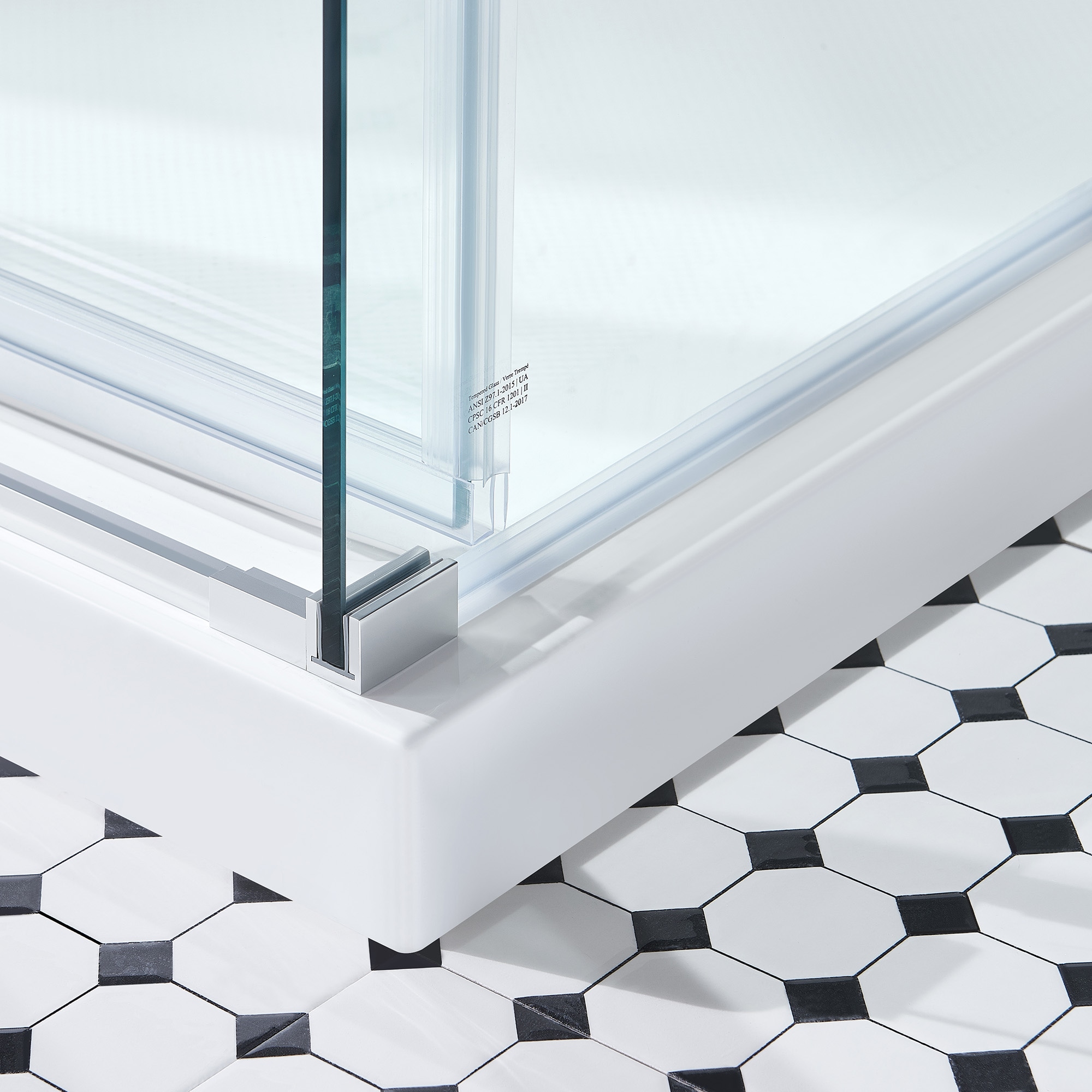 allen + roth DAVIDSON-32SP-SN Shower-Doors - View #9